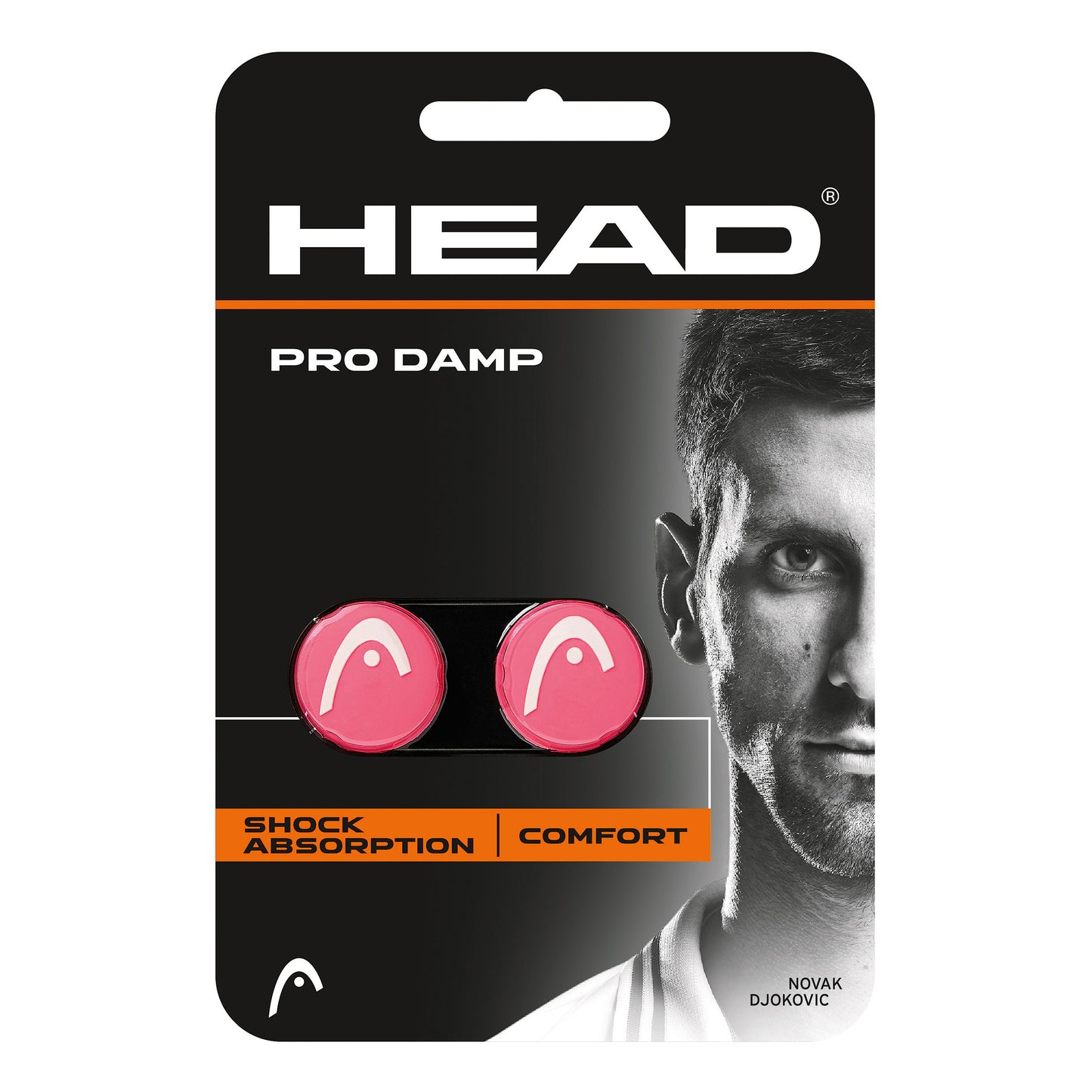 HEAD Pro Damp Amortyzatory Opakowanie 2 szt.-różowy