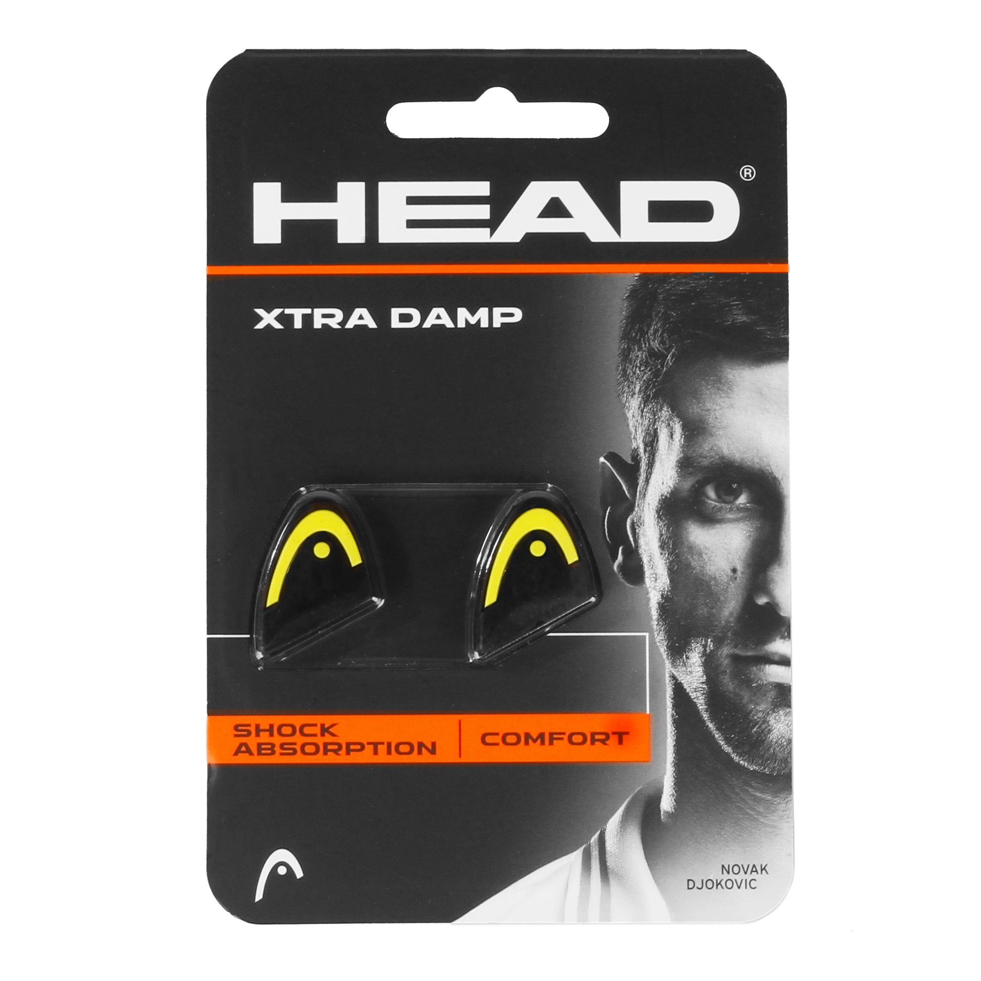 HEAD Xtra Amortyzatory W PODWÓJNYM OPAKOWANIU-żółty