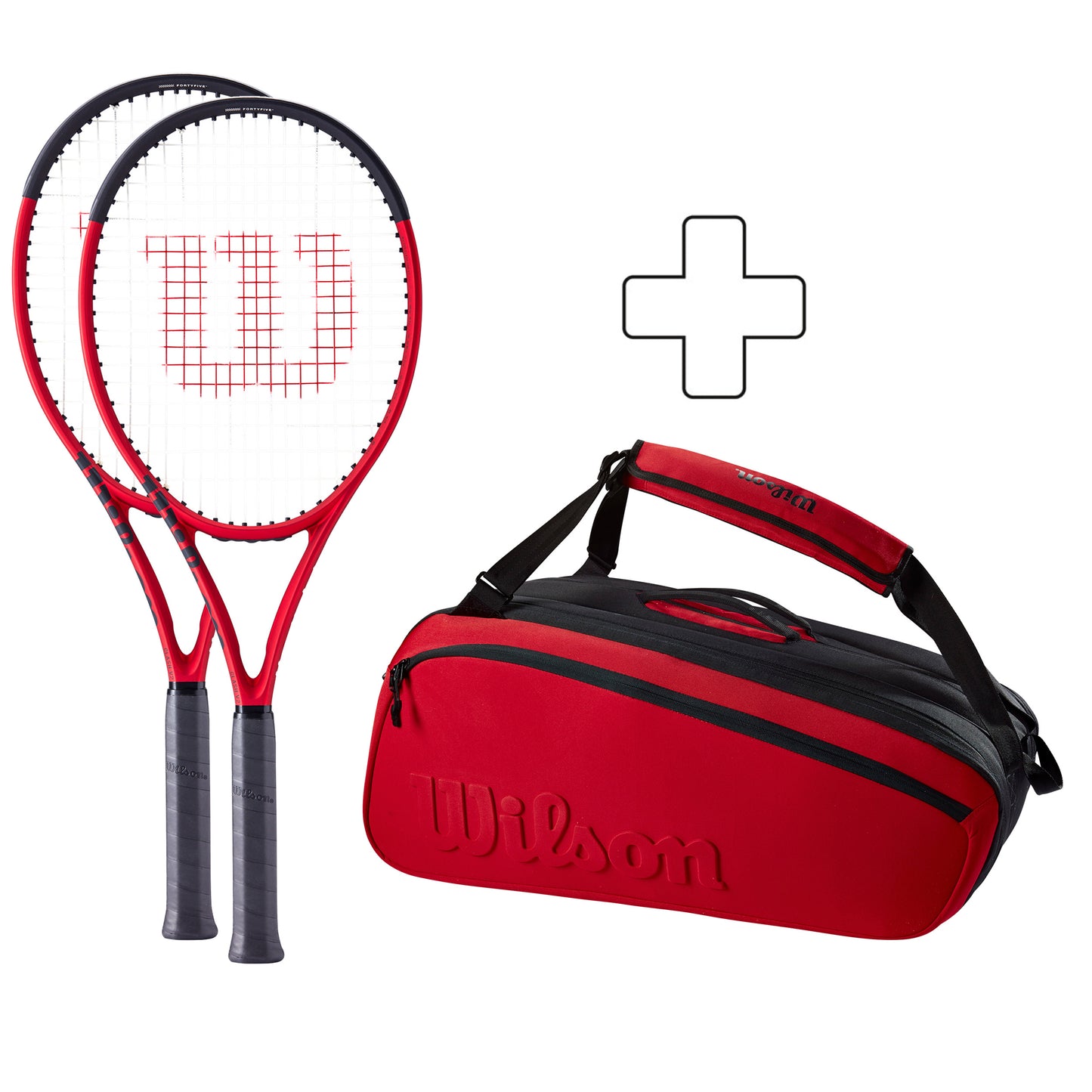 Wilson 100  V2.0 Zestaw rakiete 2X PLUS TORBA NA RAKIETĘ