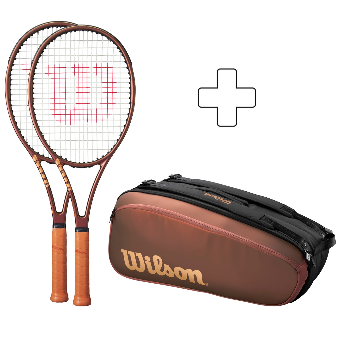 Wilson Opakowanie 2 szt. 97L V14 PLUS TORBA NA RAKIETĘ