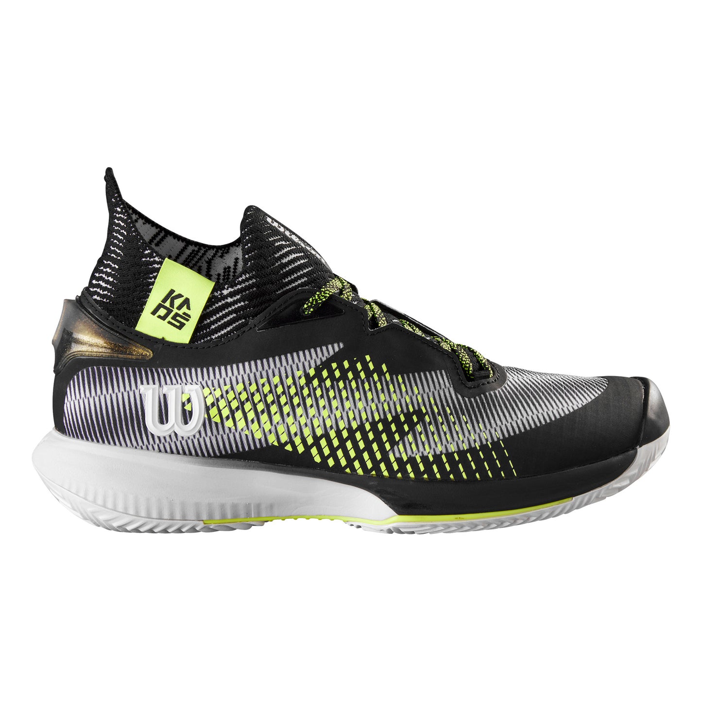 Wilson Rapide Sft buty do tenisa ziemnego Mężczyźni - czarny, neonowy żółty