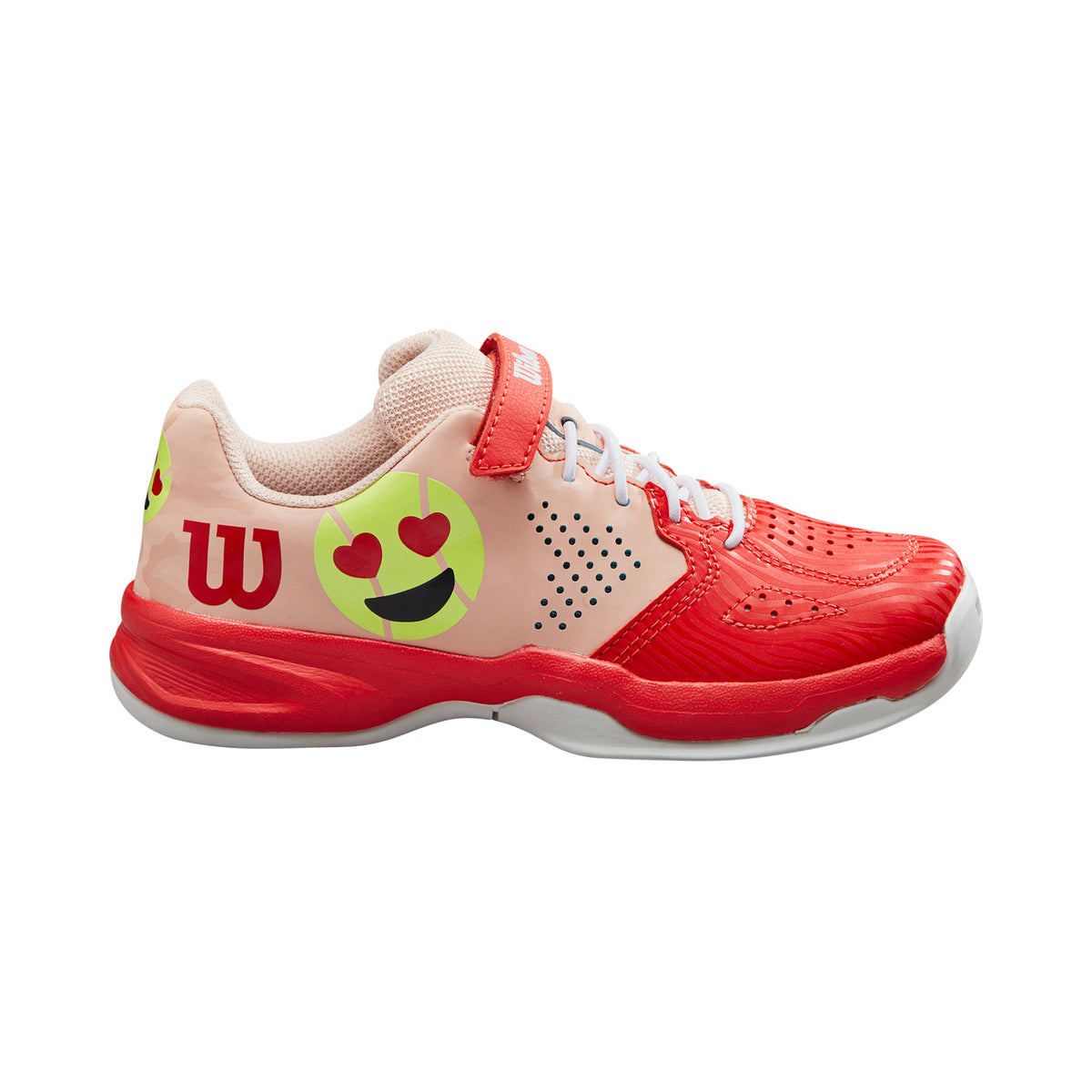 Wilson EMO buty do tenisa allcourt Dzieci-pomarańczowy,morela