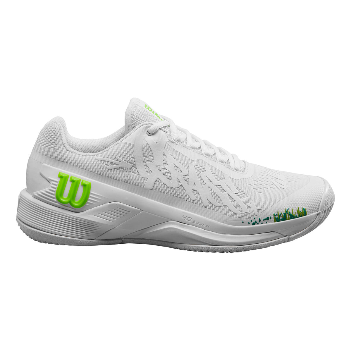 Wilson Rush Pro 4.0 Hope buty do tenisa allcourt Mężczyźni - biały, neonowy zielony