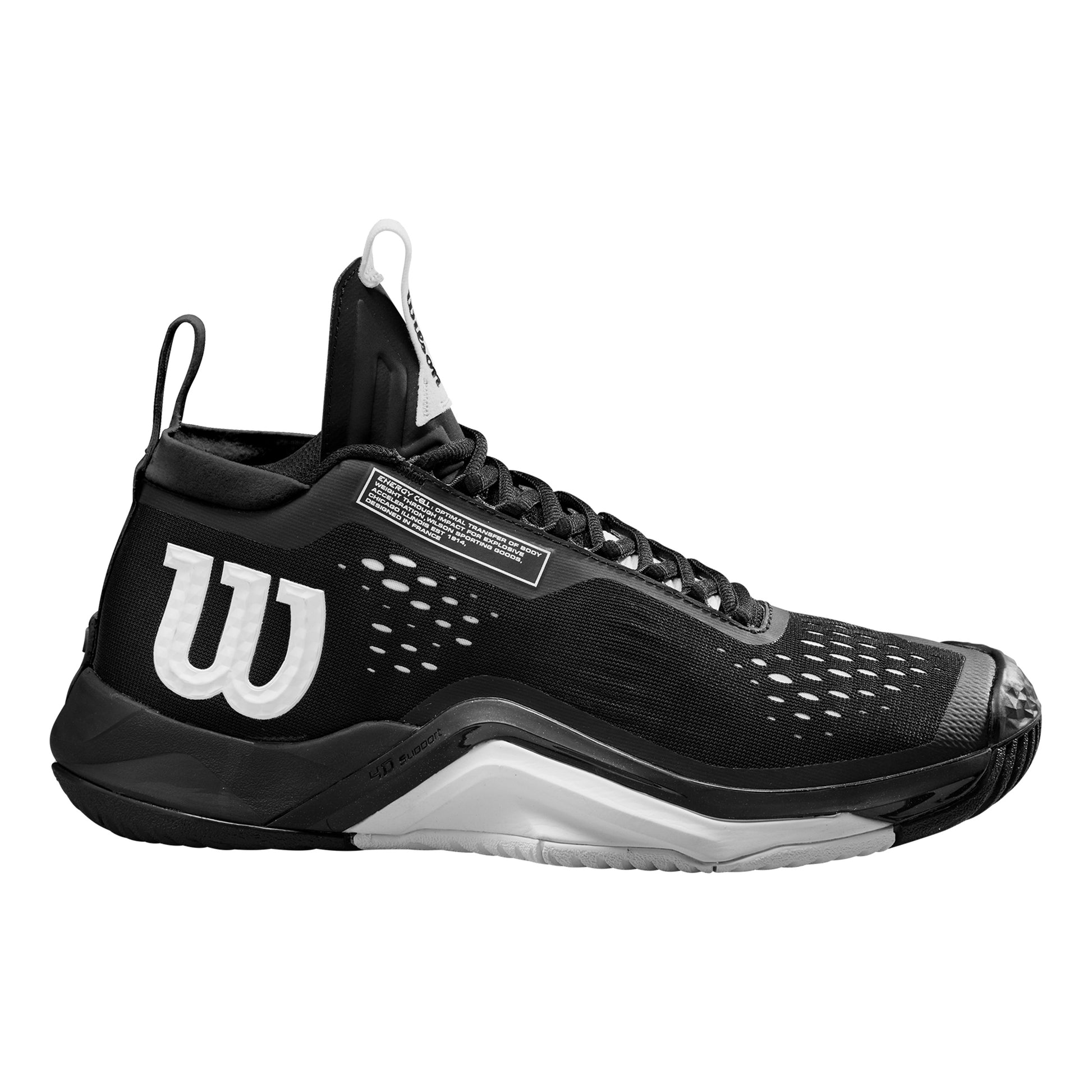Wilson Rush Pro Tour Mid buty do tenisa allcourt Mężczyźni - czarny,