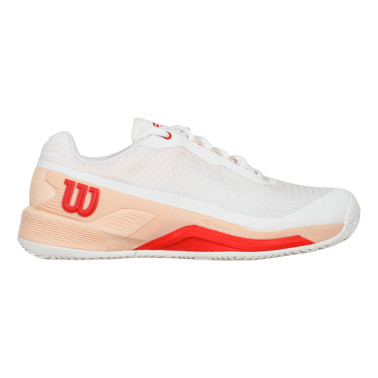Wilson Rush Pro 4.0 buty do tenisa ziemnego Kobiety - biały, morela