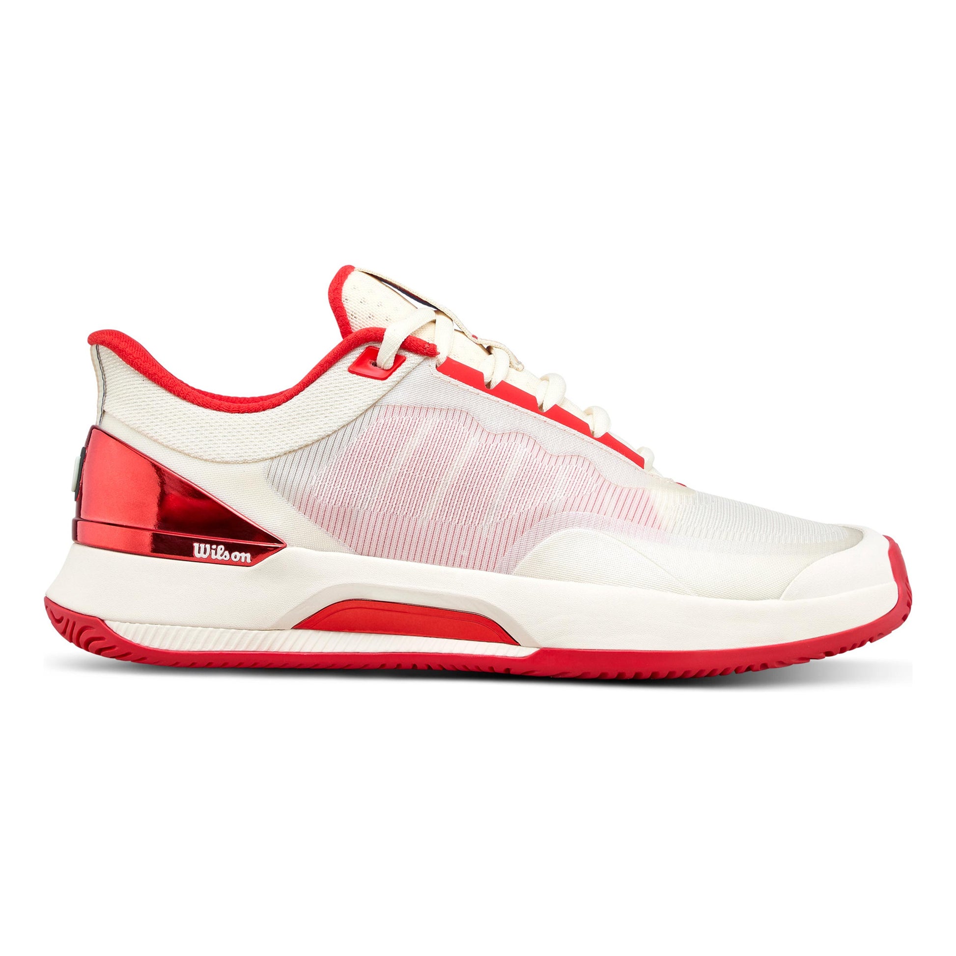 Wilson Intrigue Tour Buty Do Tenisa Allcourt Kobiety-Krem,Czerwony