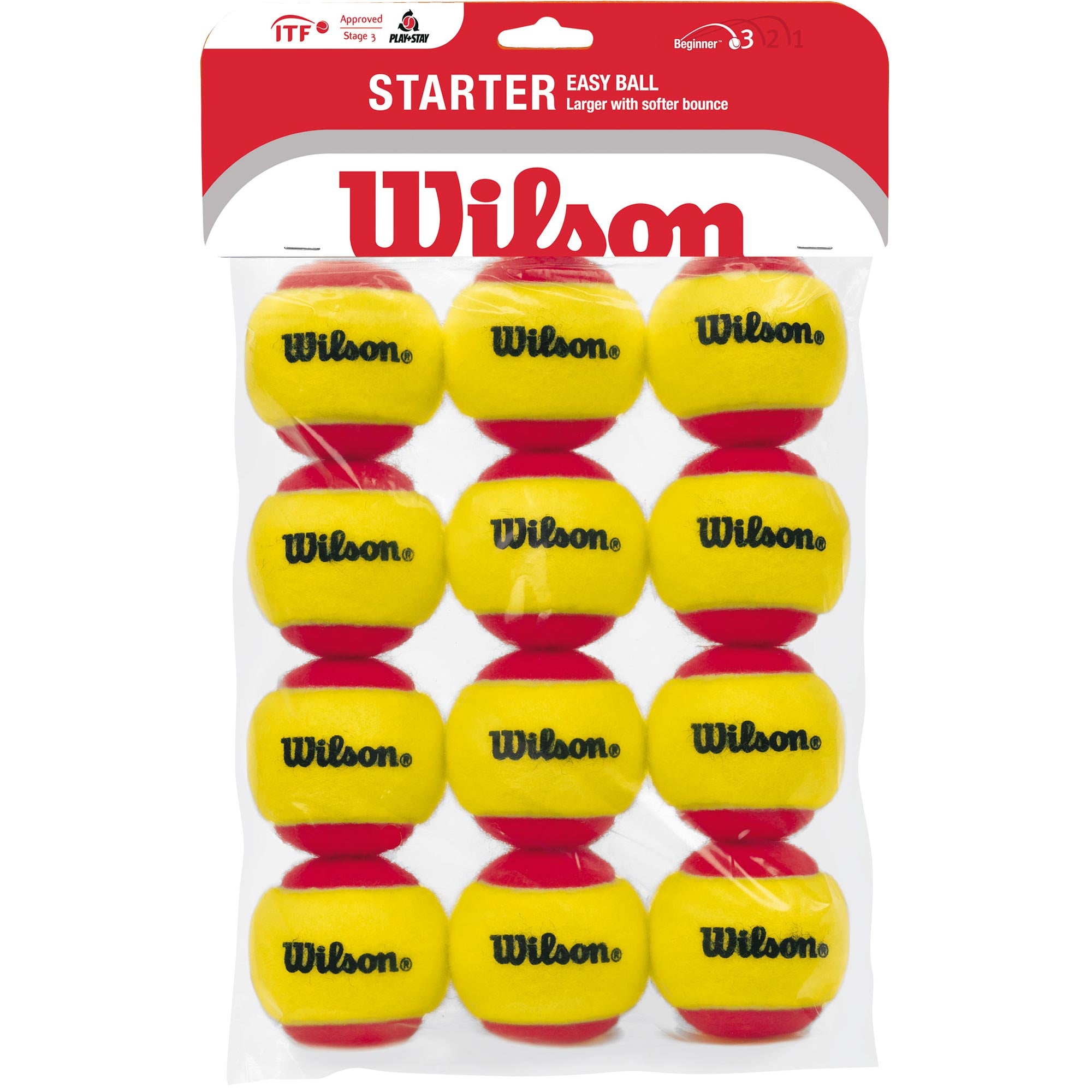 Wilson Starter Red (Stage 3) Worek 12 szt.