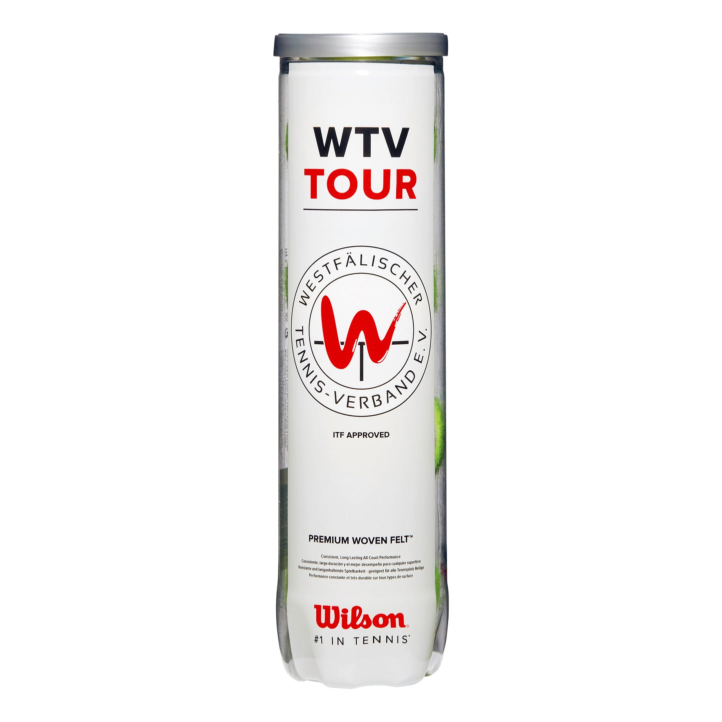 Wilson WTV Tour Puszka 4 szt.
