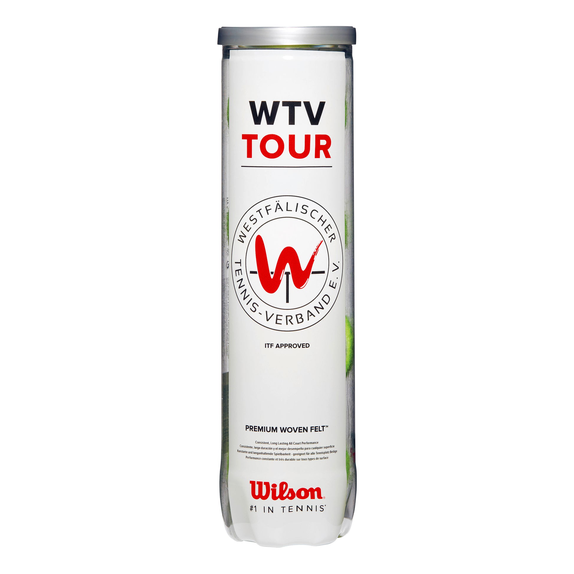 Wilson WTV Tour Puszka 4 szt.