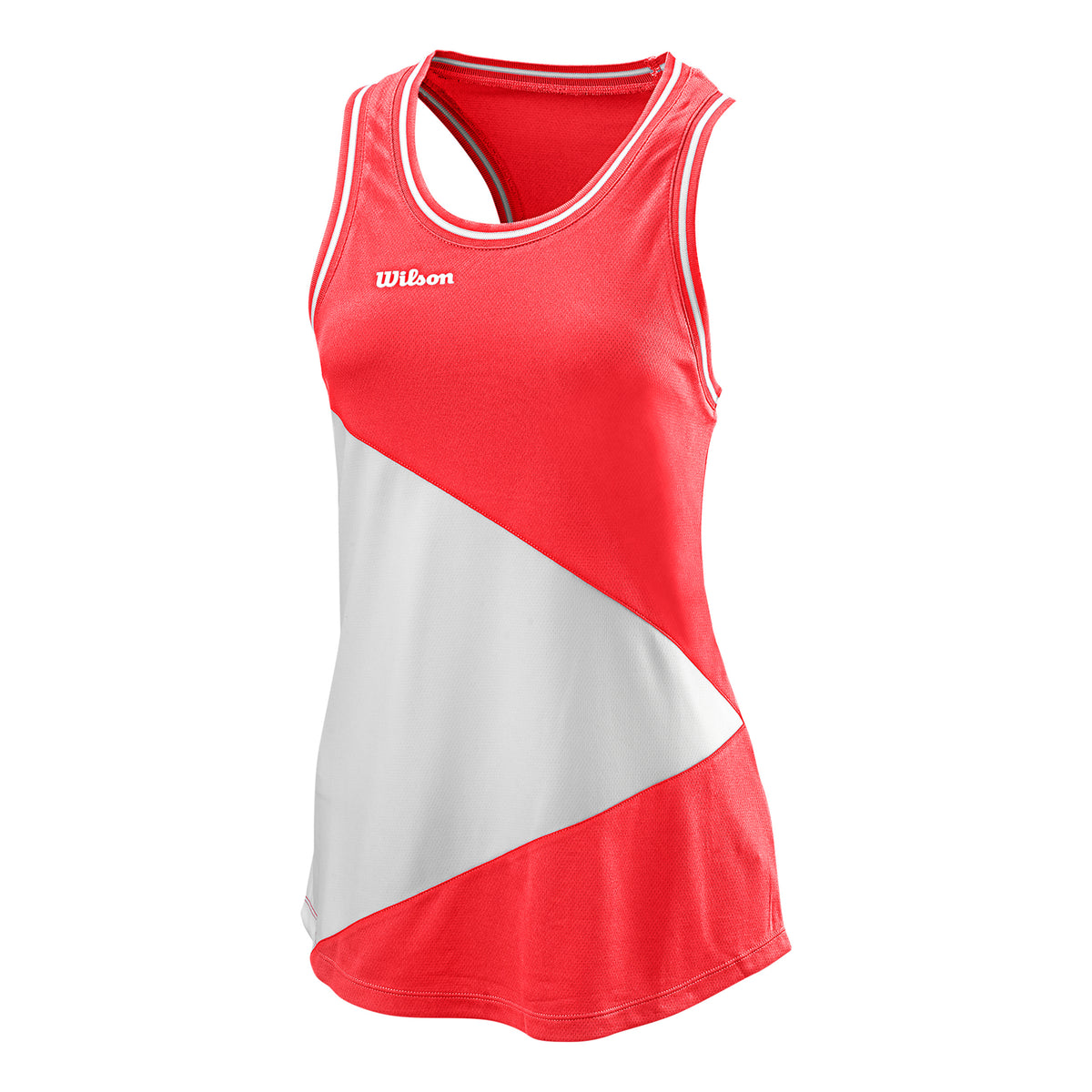 Wilson Team II Tank Top Kobiety-Koral,Biały