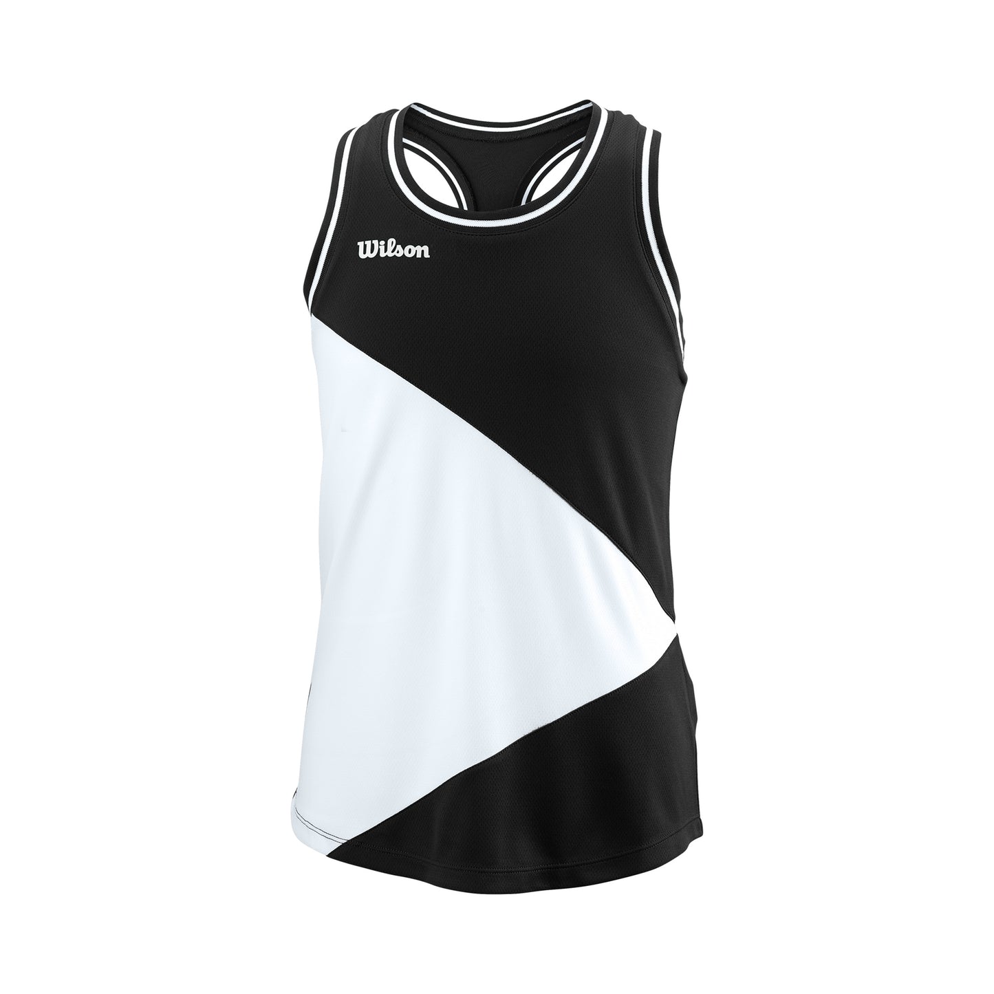 Wilson Team II Tank top Dziewczynki - czarny, biały