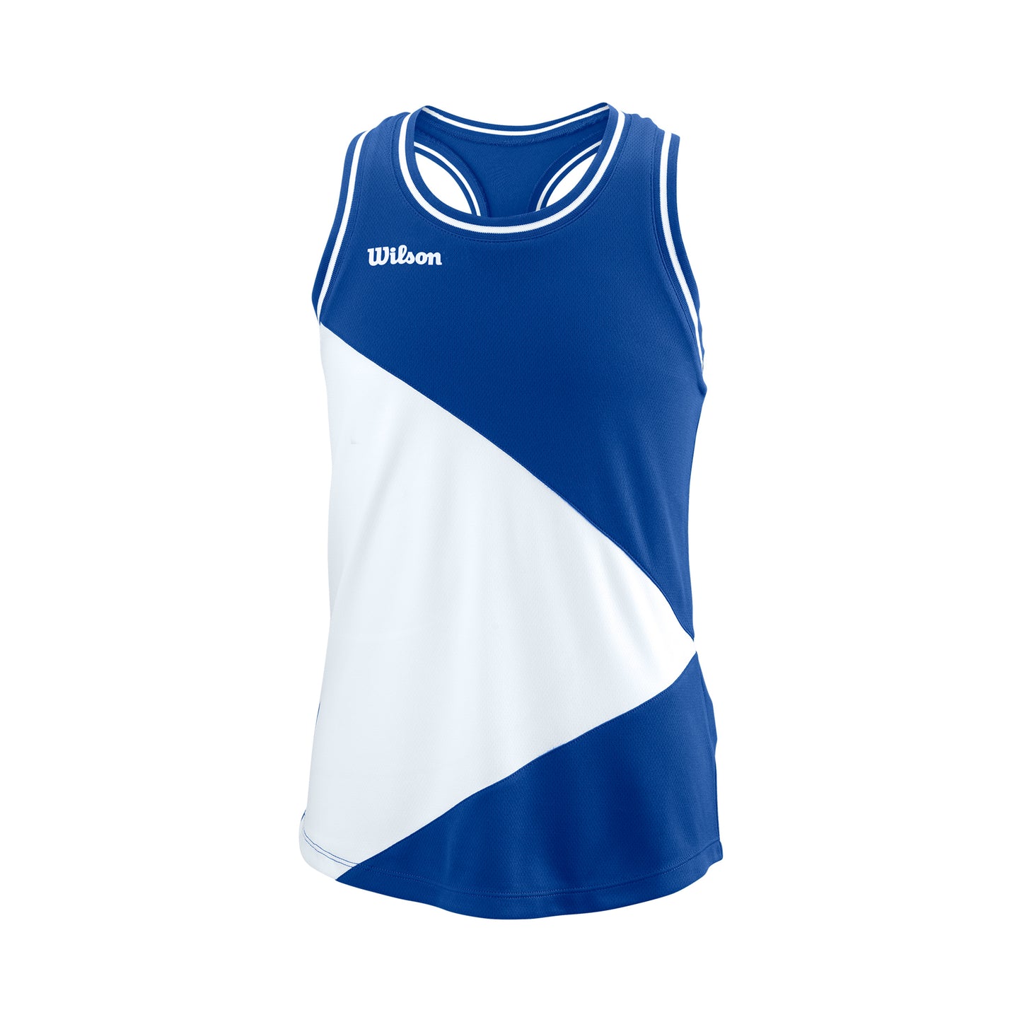 Wilson Team Tank Top Dziewczynki-Niebieski,Biały