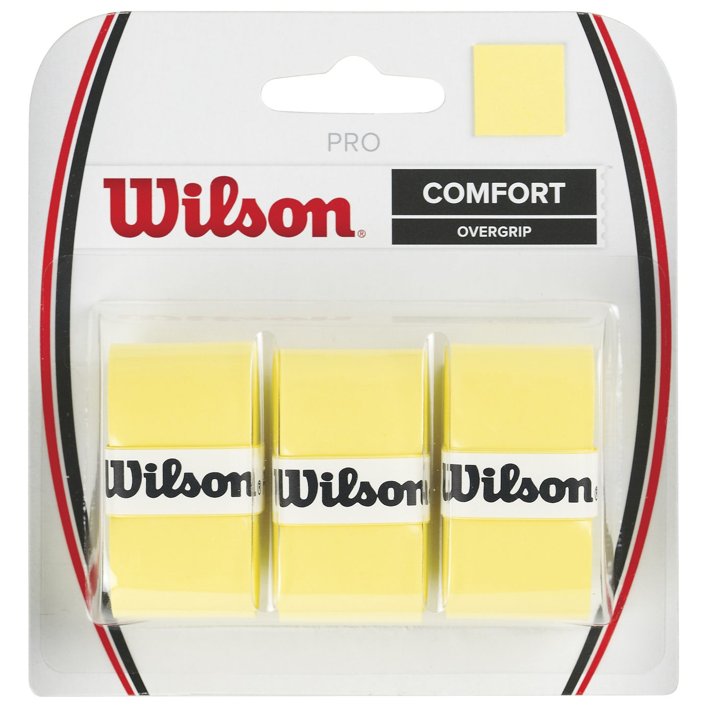 Wilson Pro Overgrip Opakowanie 3 szt. - żółty