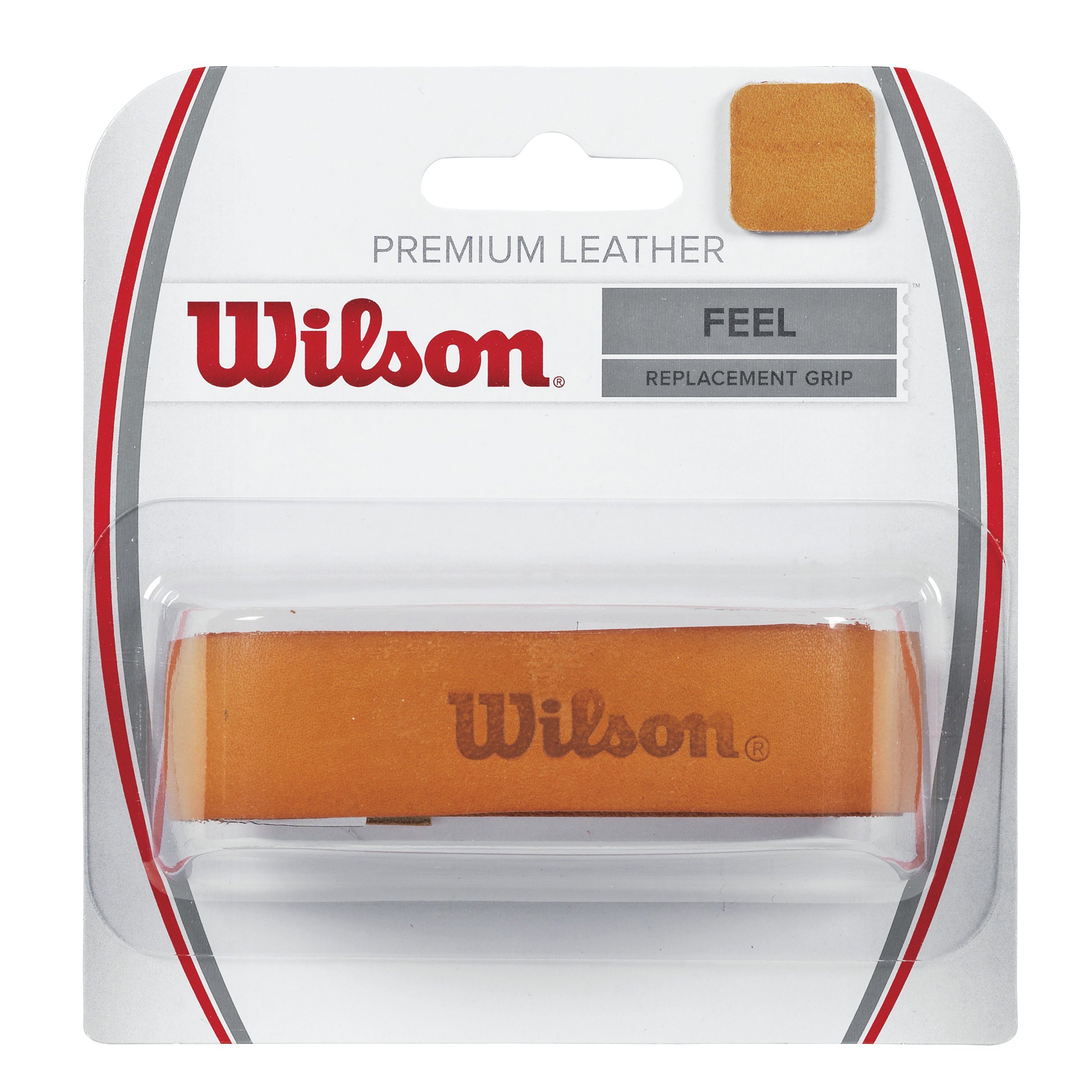 Wilson Premium Leather Replacement Grip Opakowanie 1 Szt.-Brąz