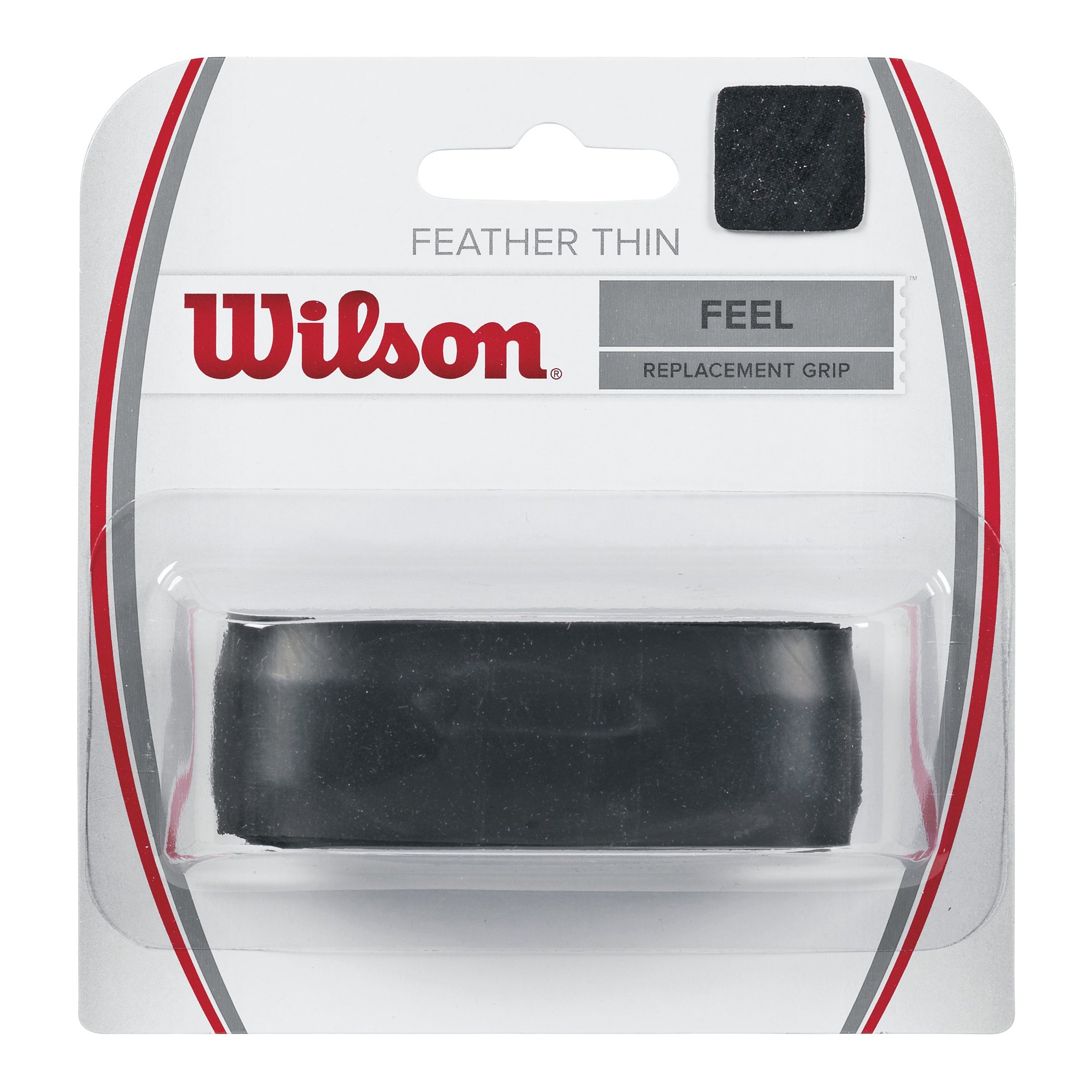 Wilson Featherthin Grip Opakowanie 1 Szt.-Czarny