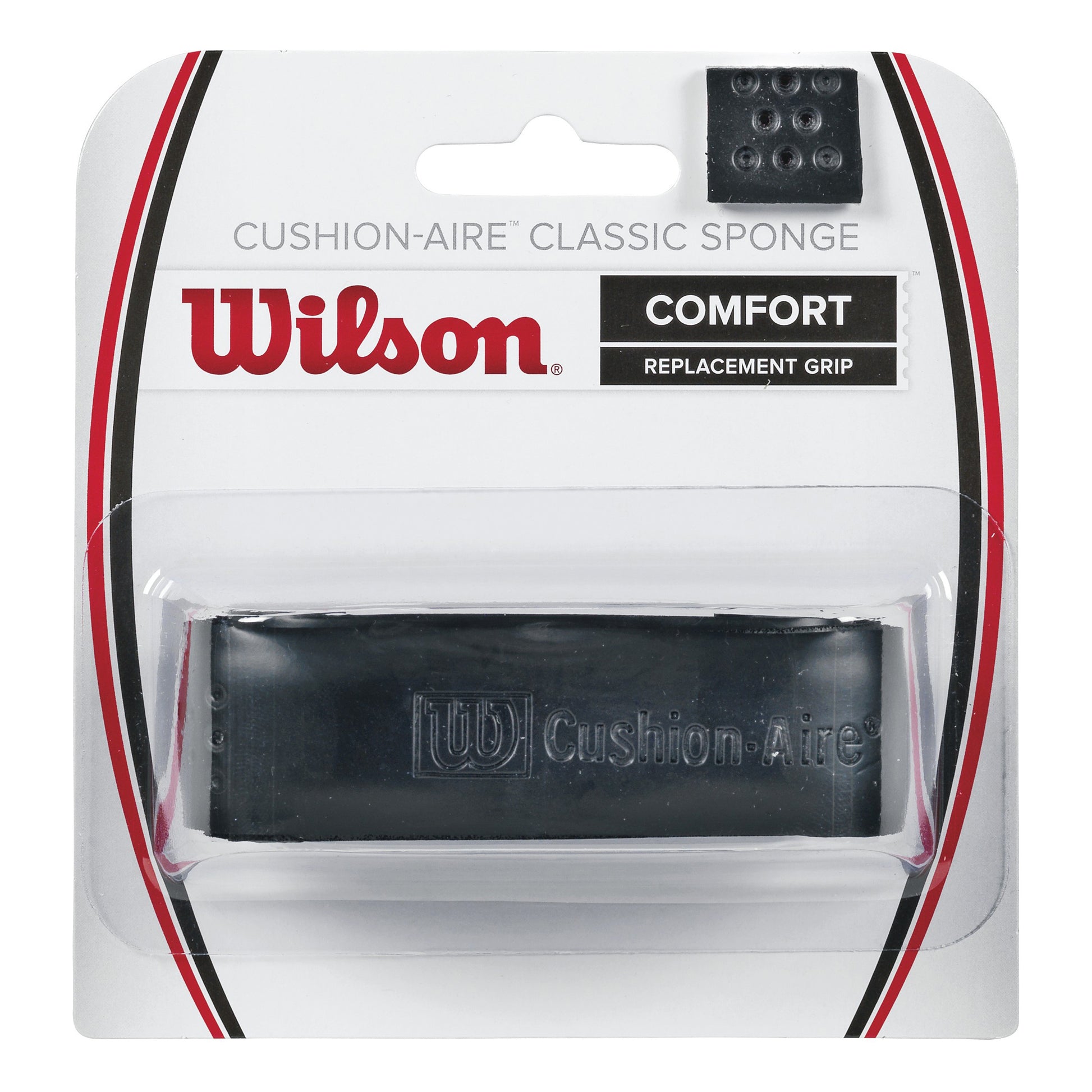 Wilson Cushion-Aire Classic Sponge Opakowanie 1 Szt.-Czarny