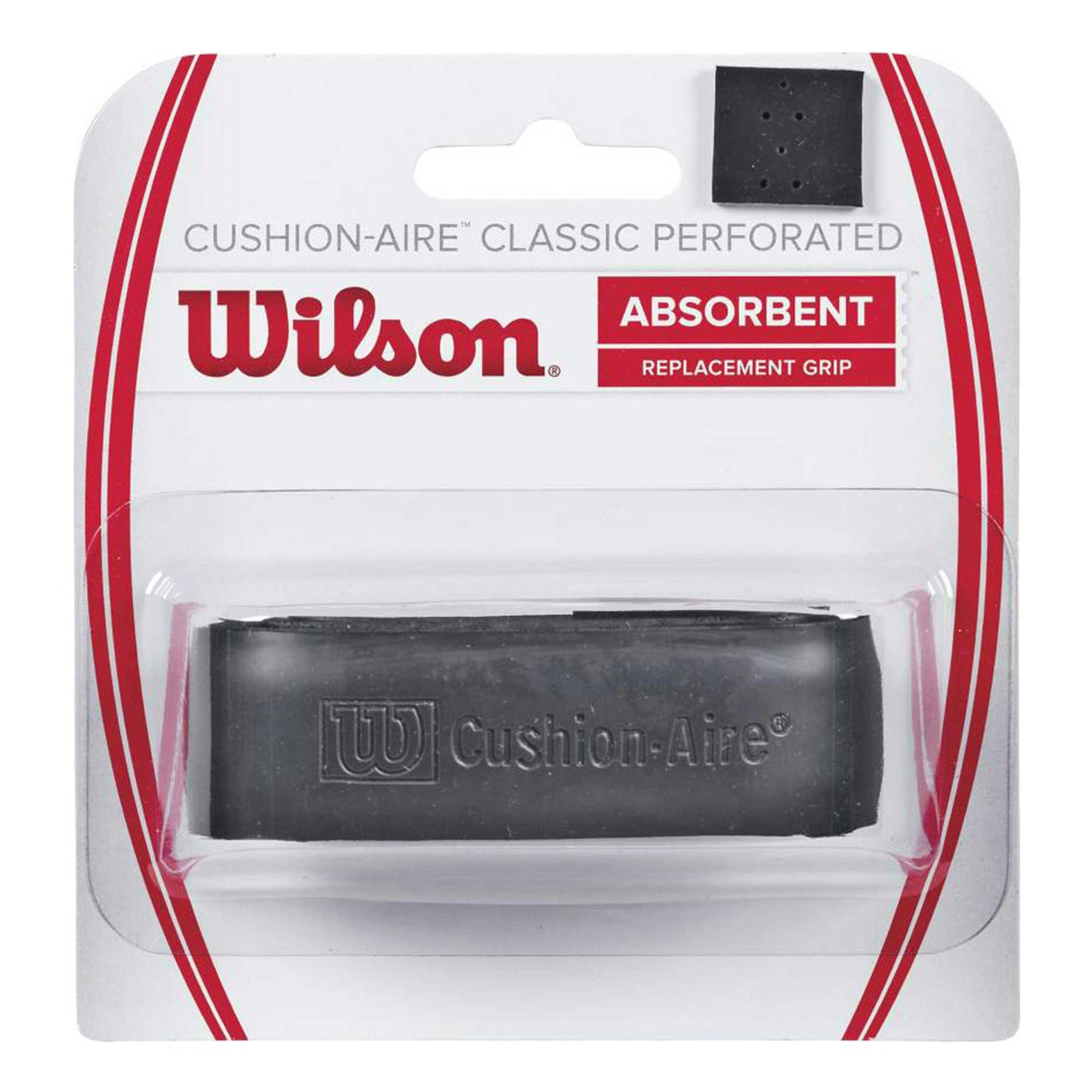 Wilson Cushion-Aire Classic Perforated Opakowanie 1 Szt.-Czarny