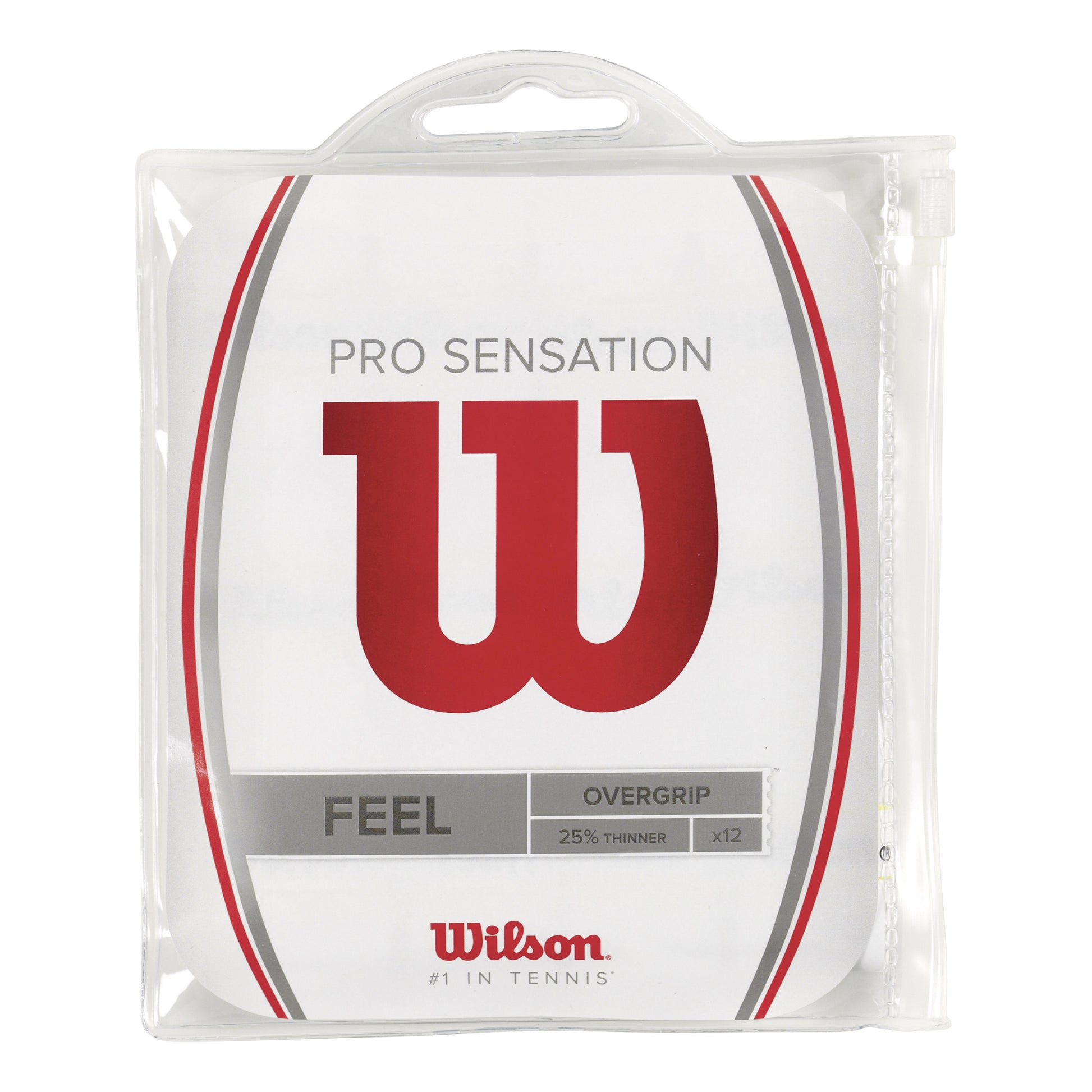 Wilson Pro Overgrip Sensation Opakowanie 12 Szt.-Biały
