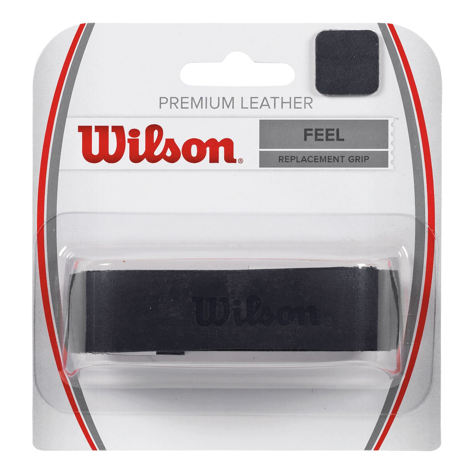 Wilson Premium Leather Replacement Grip Opakowanie 1 szt. - czarny