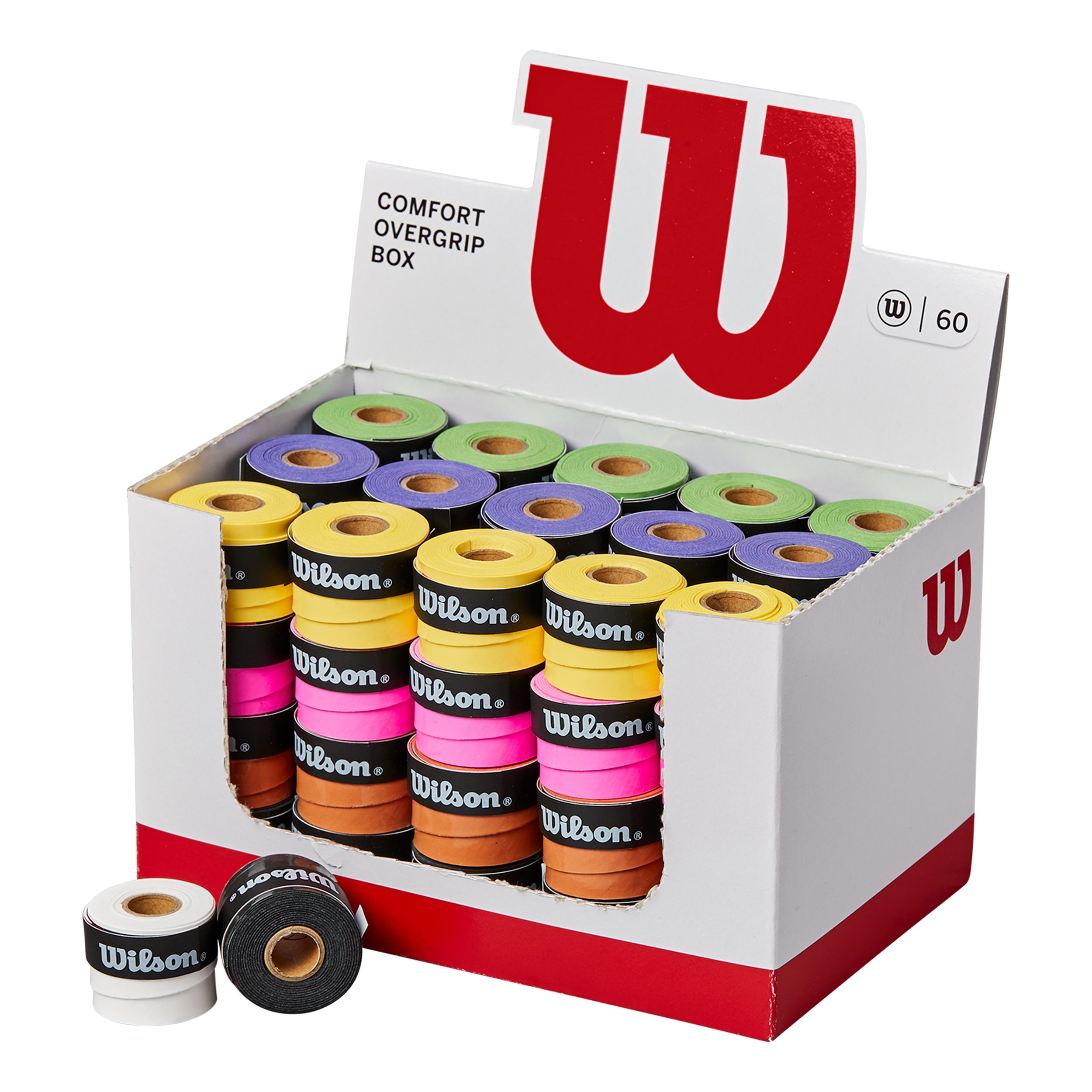 Wilson Ultra Overgrip Opakowanie 60 Szt.-Wielokolorowy