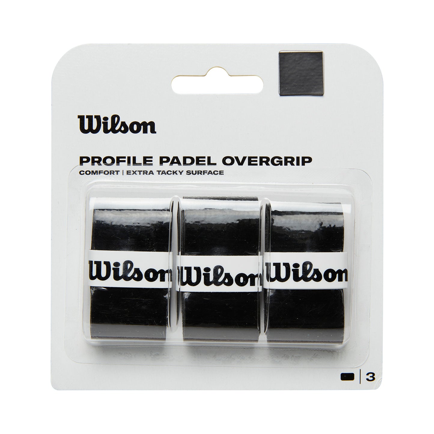 Wilson Profile Opakowanie 3 Szt.-Czarny