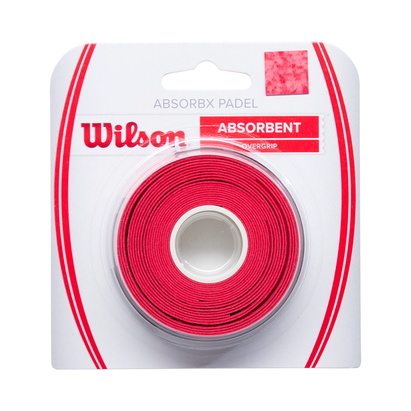 Wilson Pro Overgrip Opakowanie 3 szt. - czerwony