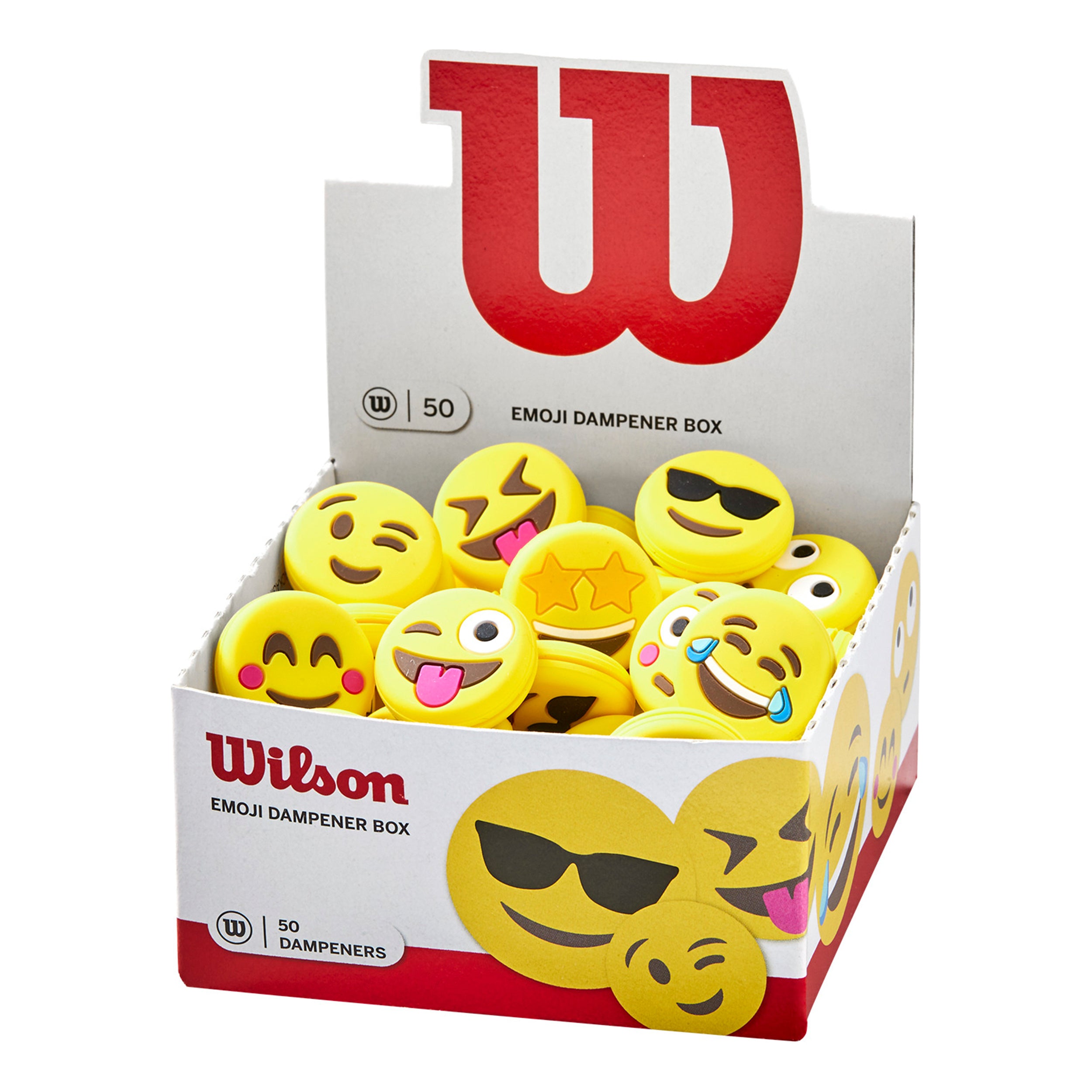 Wilson Emoji Amortyzatory Opakowanie 50 szt.