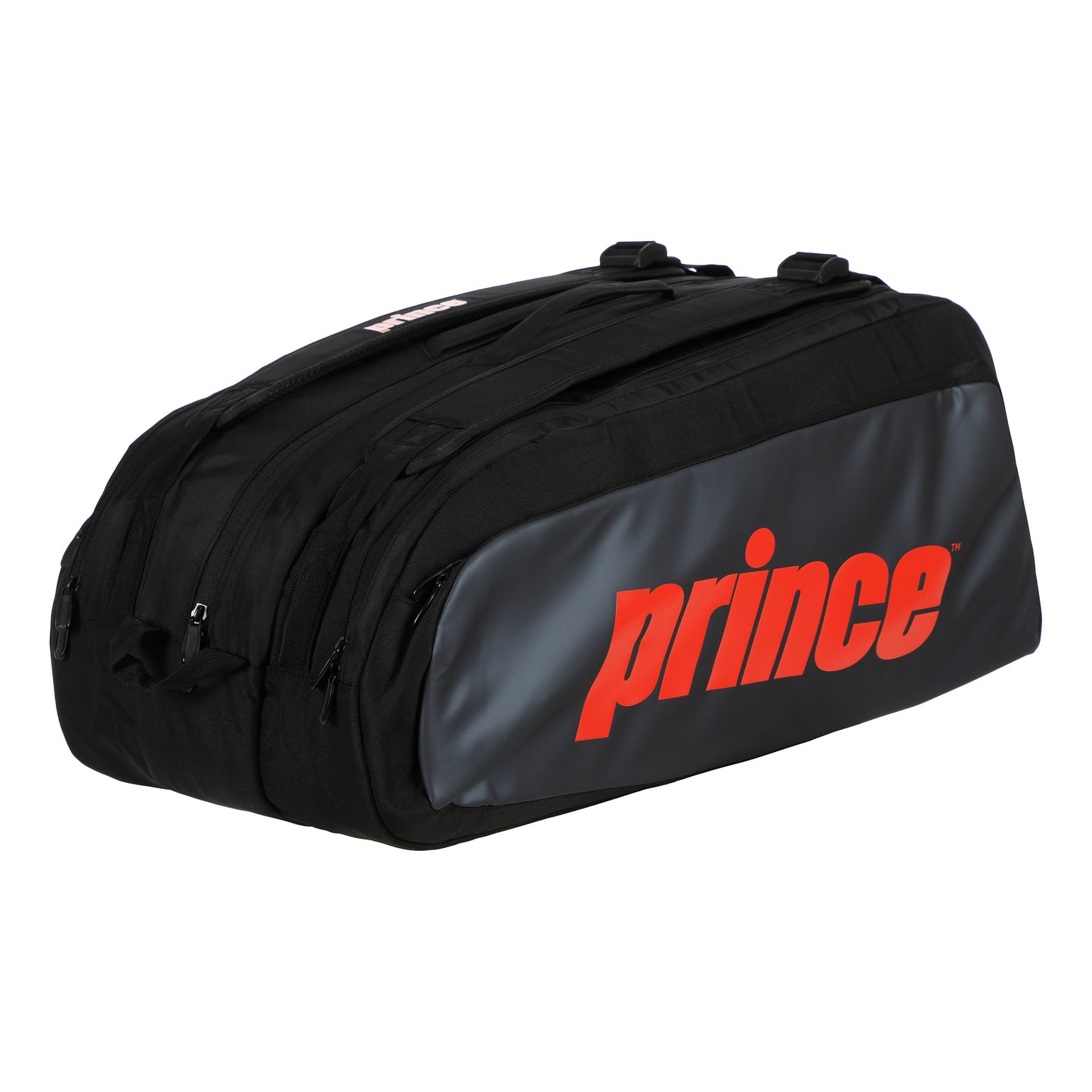 Prince Tour 3 Comp Torba Na Rakiete-Czarny,Czerwony