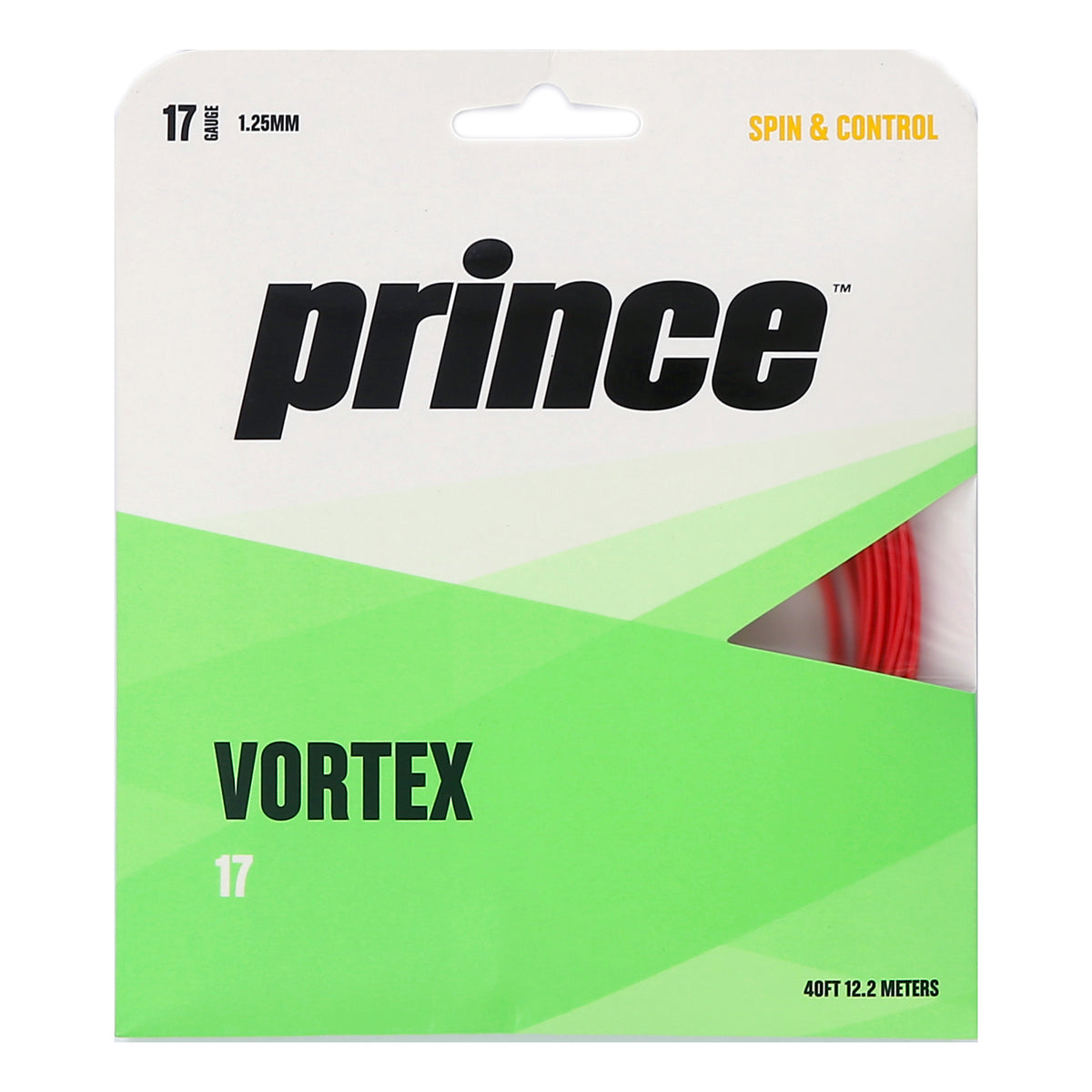Prince Vortex Zestaw naciągów 12,2m - czerwony