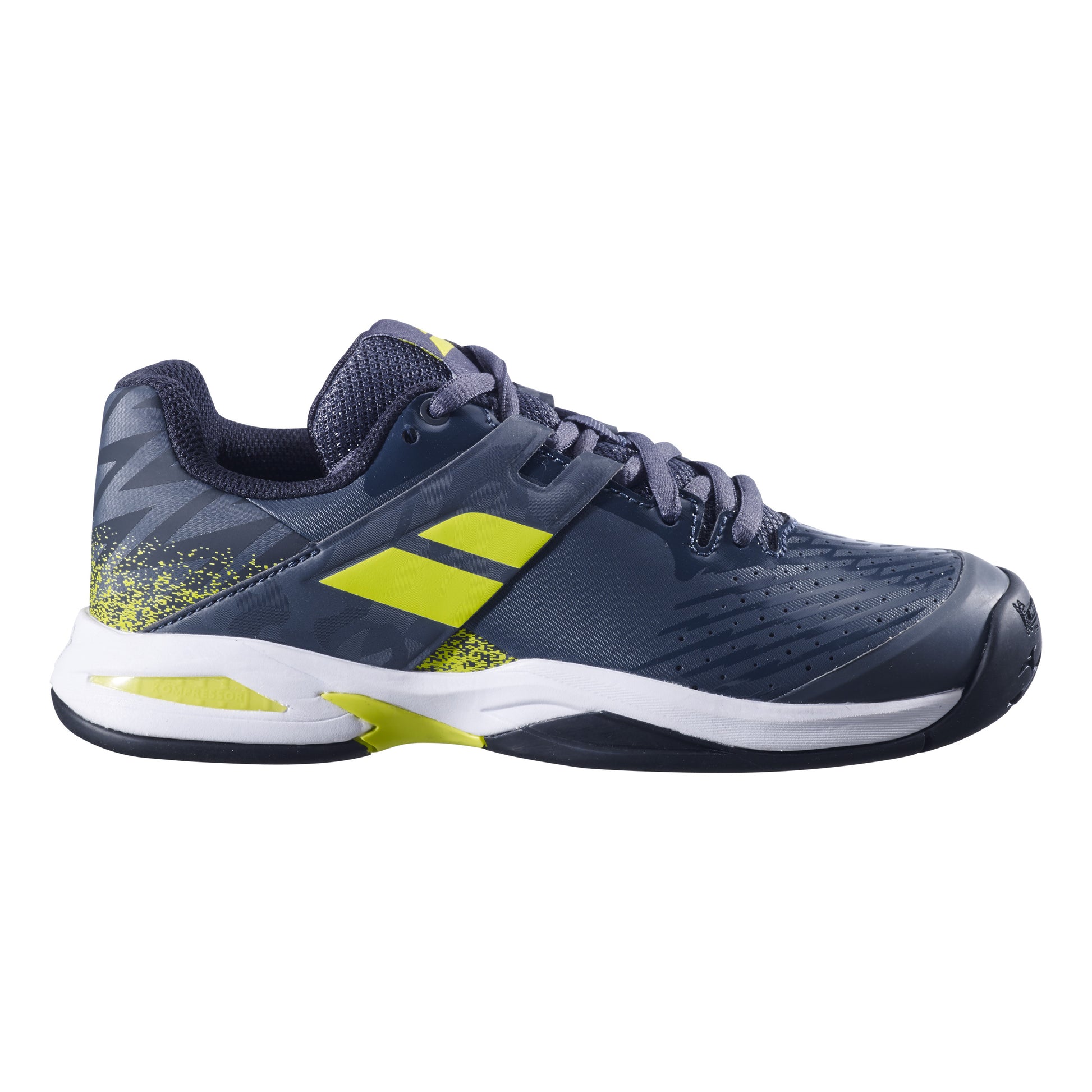 Babolat Propulse buty do tenisa allcourt Dzieci - ciemnoniebieski, neonowy zielony