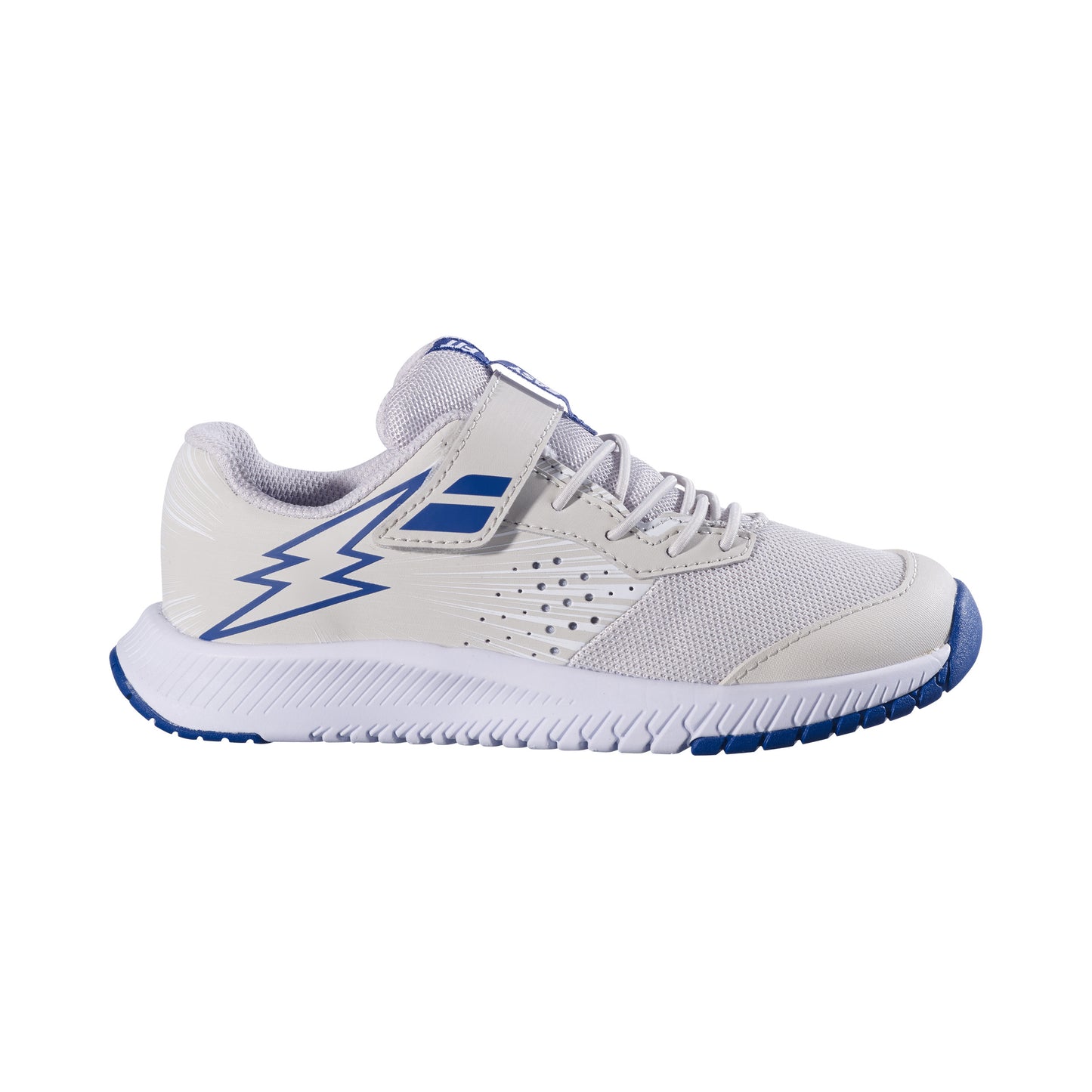 Babolat Pulsion AC buty do tenisa allcourt Dzieci - krem, niebieski