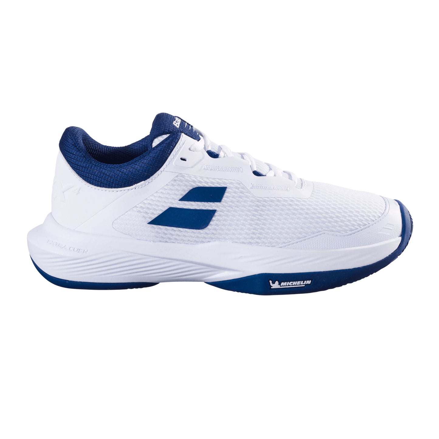 Babolat SFX 4 Buty Do Tenisa Ziemnego Mężczyźni-Biały,Ciemnoniebieski