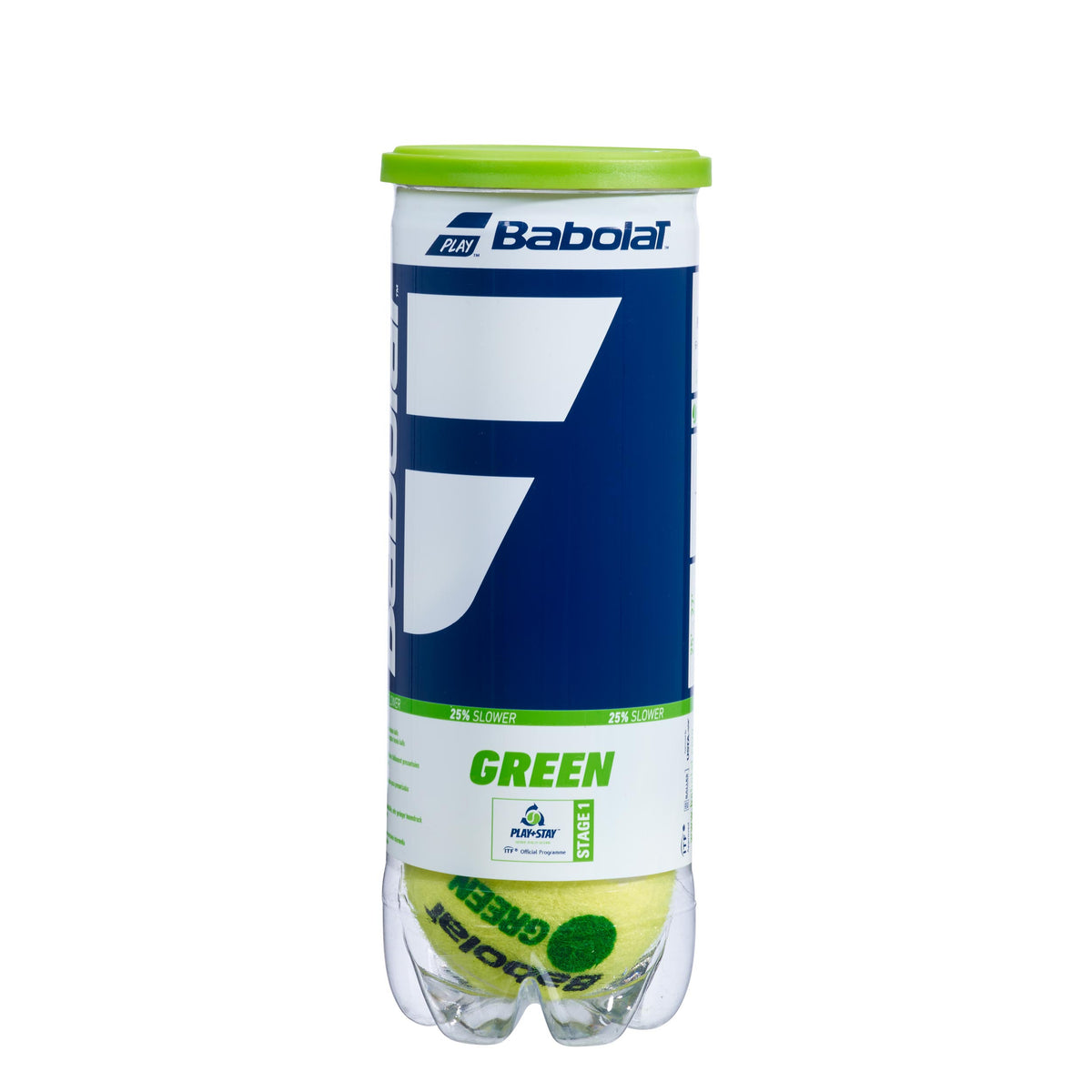 Babolat Green (Stage 1) Puszka 3 szt.