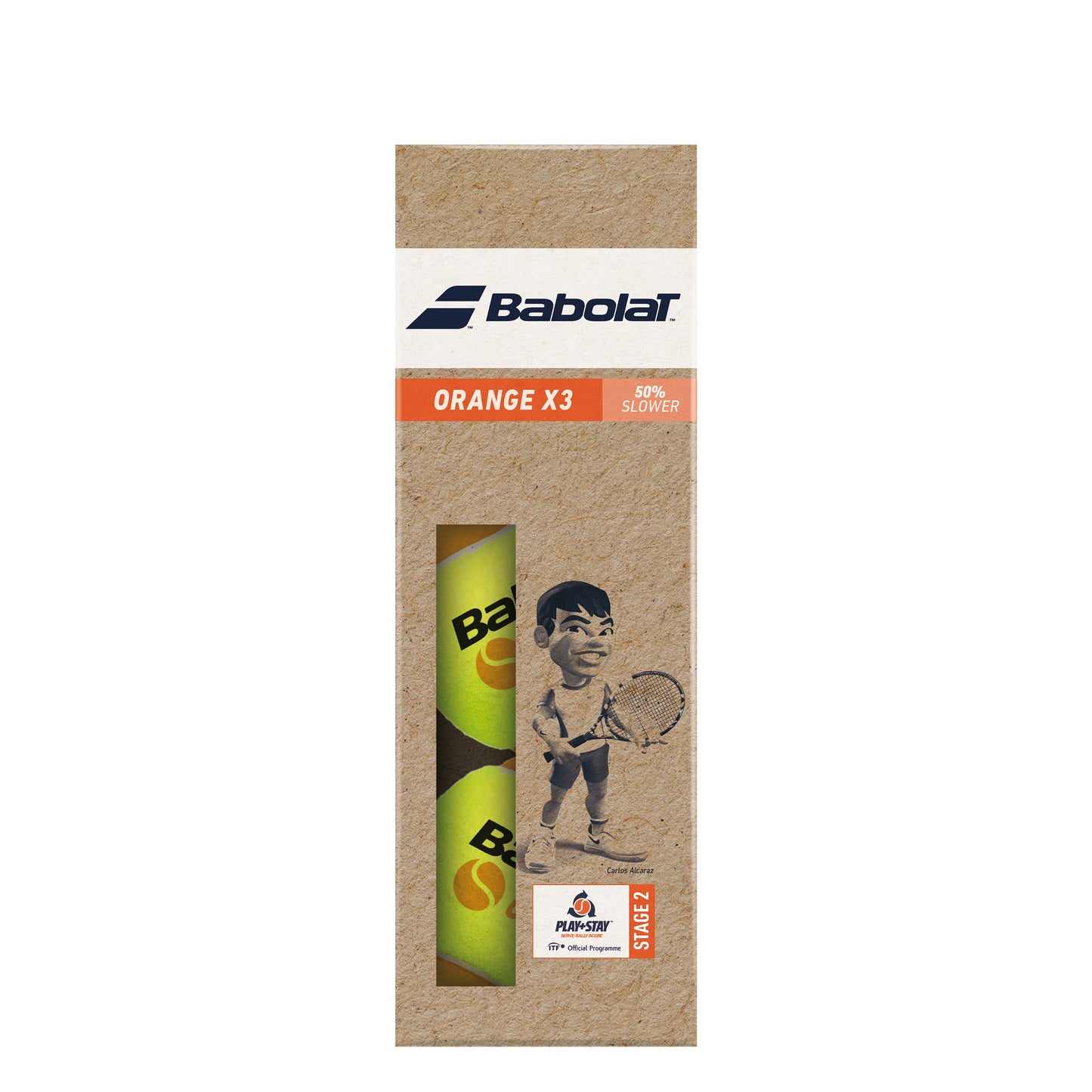 Babolat Orange (Stage 2) Puszka 3 Szt.