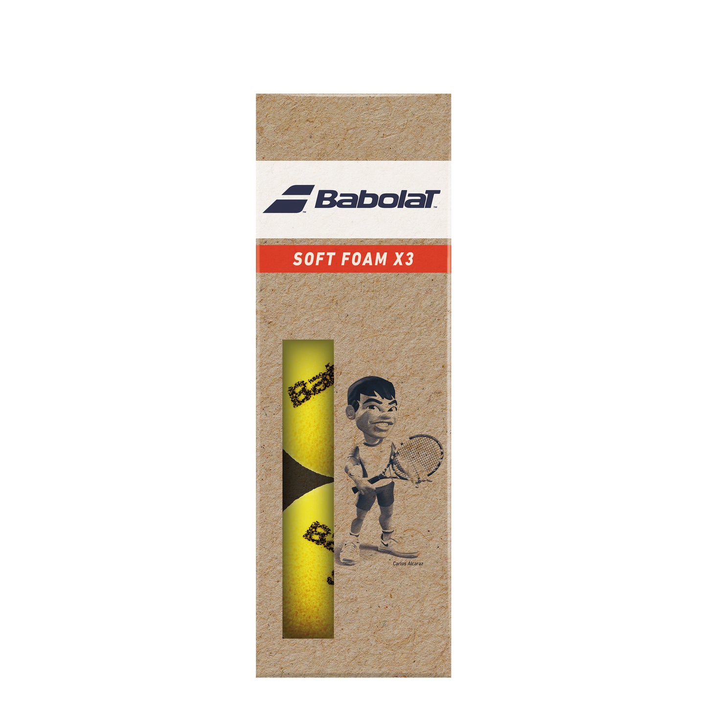 Babolat Soft Foam Worek 3 Szt.