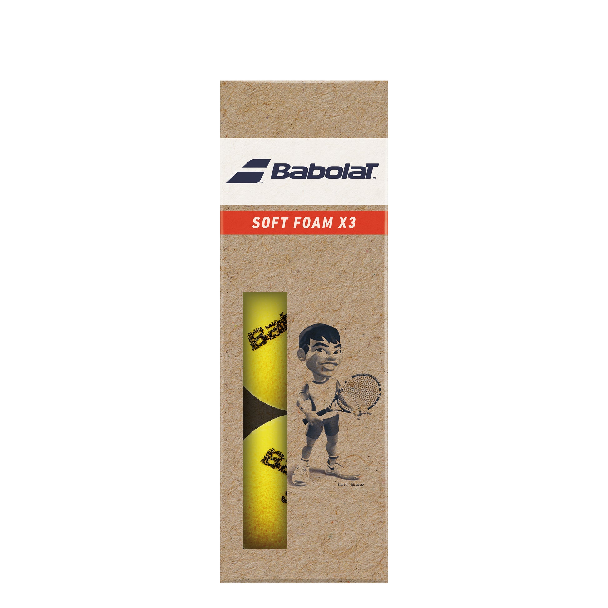 Babolat Soft Foam Worek 3 Szt.