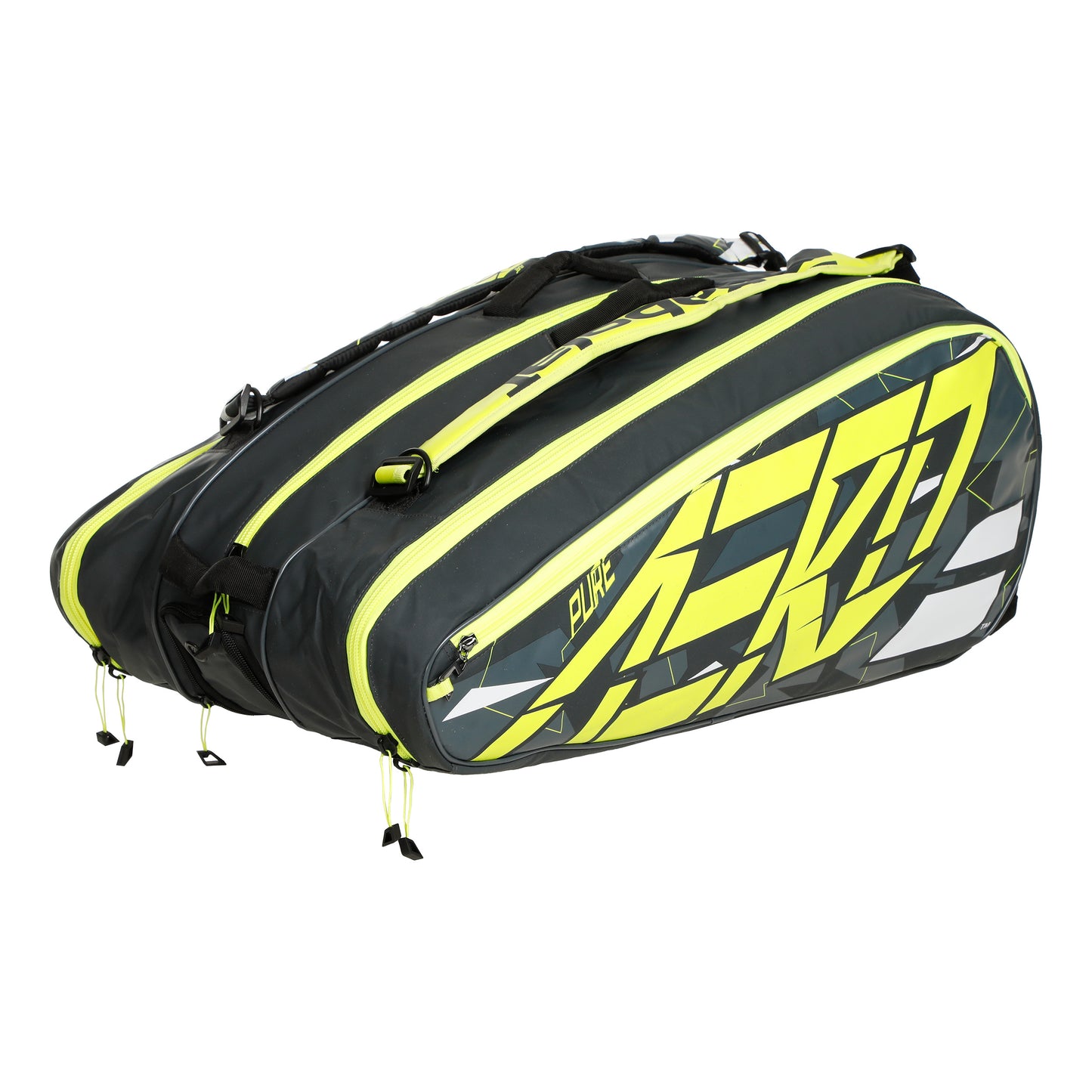 Babolat Pure Aero RH X 12 Torba Na Rakiete-Antracyt,Żółty