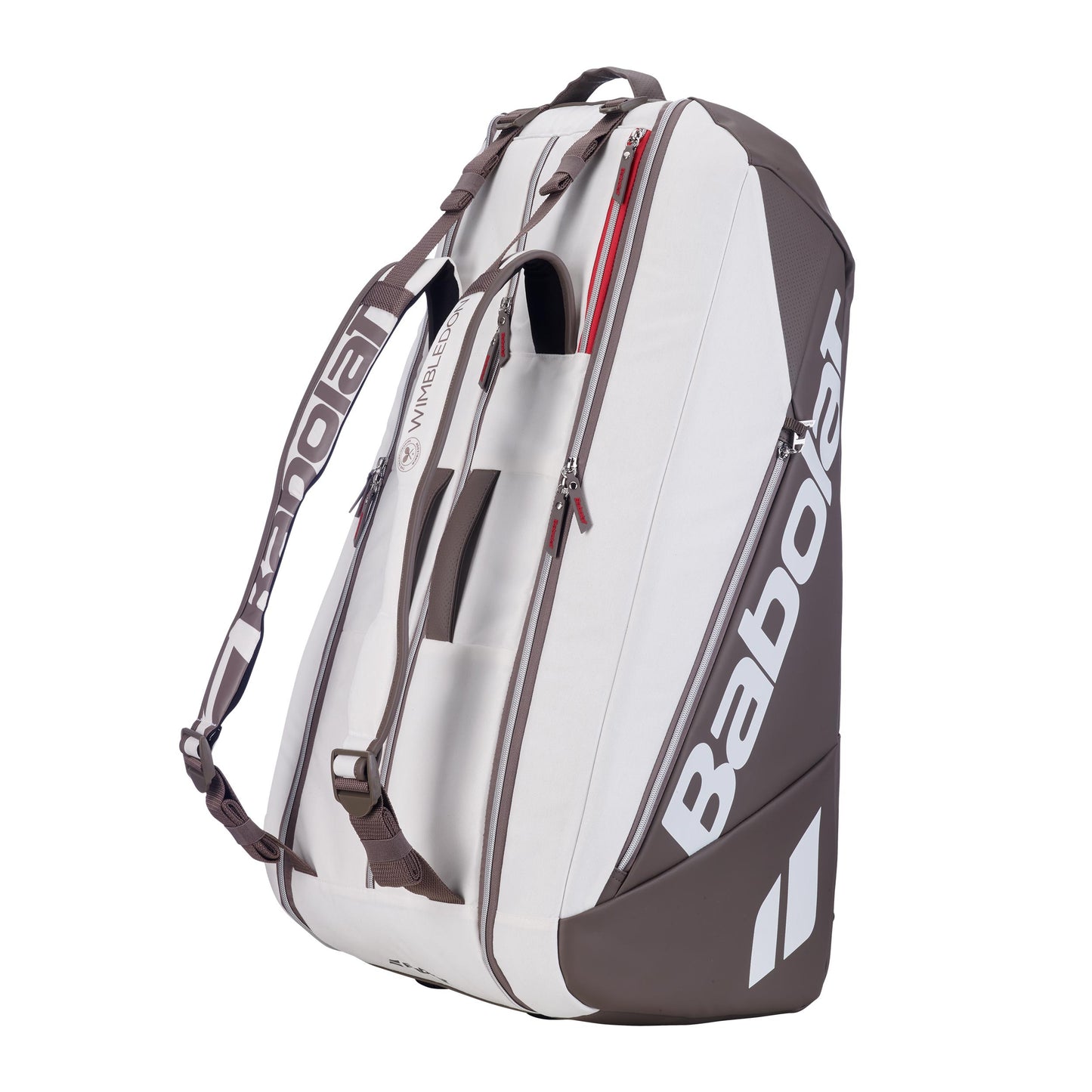 Babolat Pure Drive RH 9 Wimbledon Torba na rakiete 9s - biały