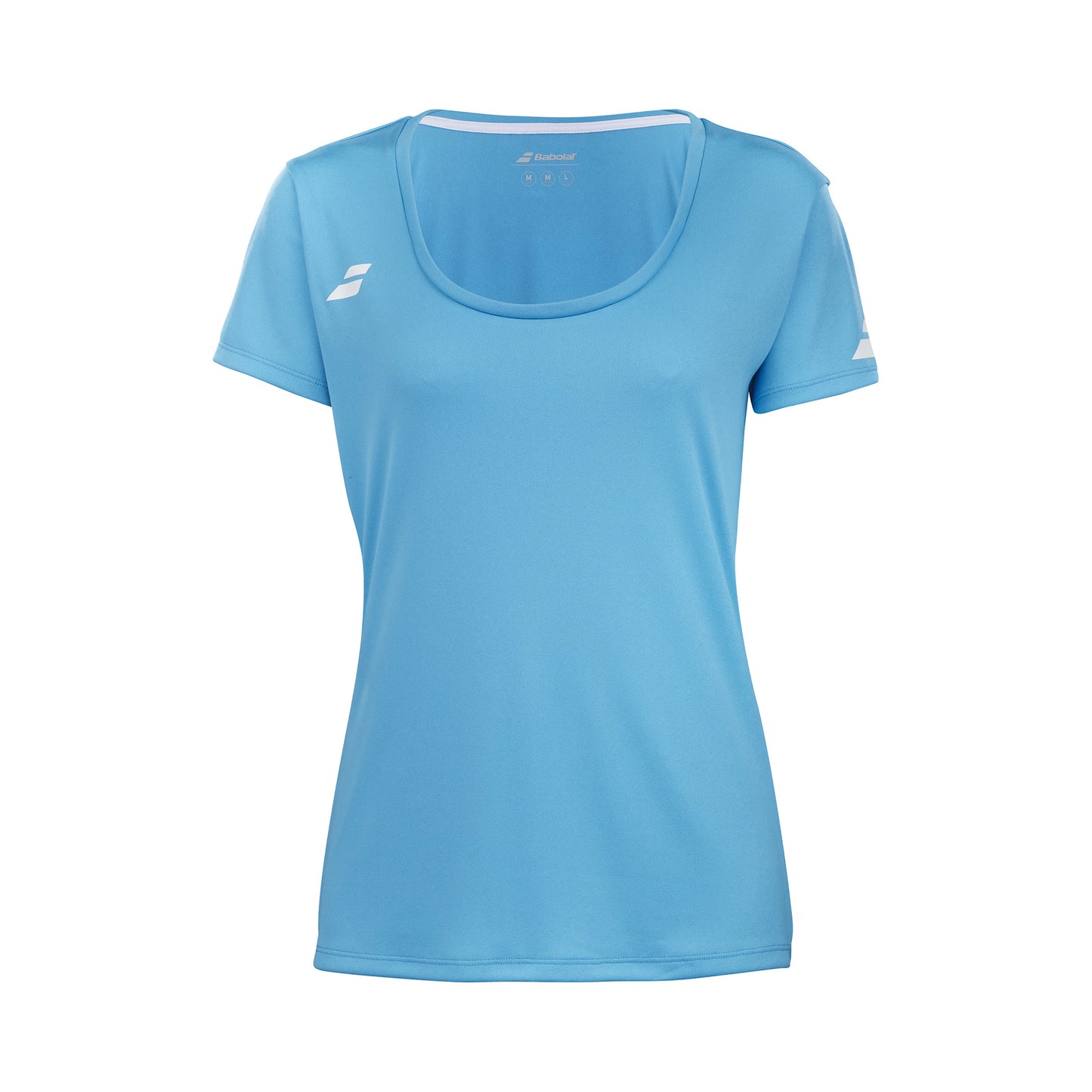 Babolat Play Cap Sleeve Koszulka Dziewczynki-Niebieski,Biały
