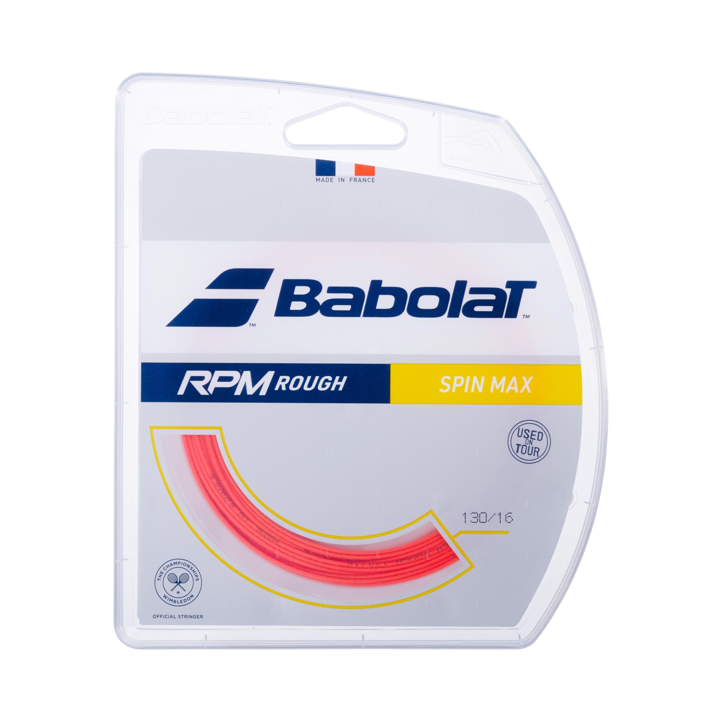 Babolat RPM Rough Zestaw Naciągów 12,2m-Czerwony