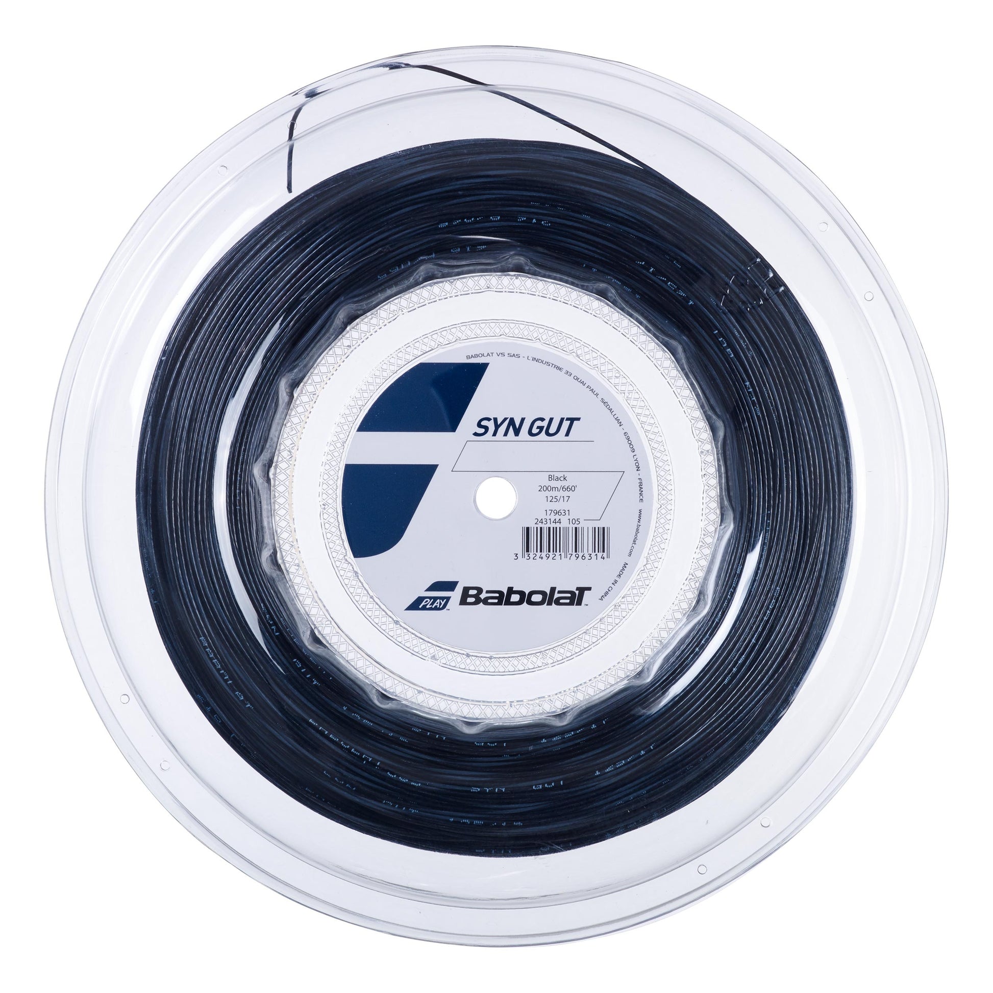 Babolat Synthetic Gut Szpula Do Naciągów 200m-Czarny