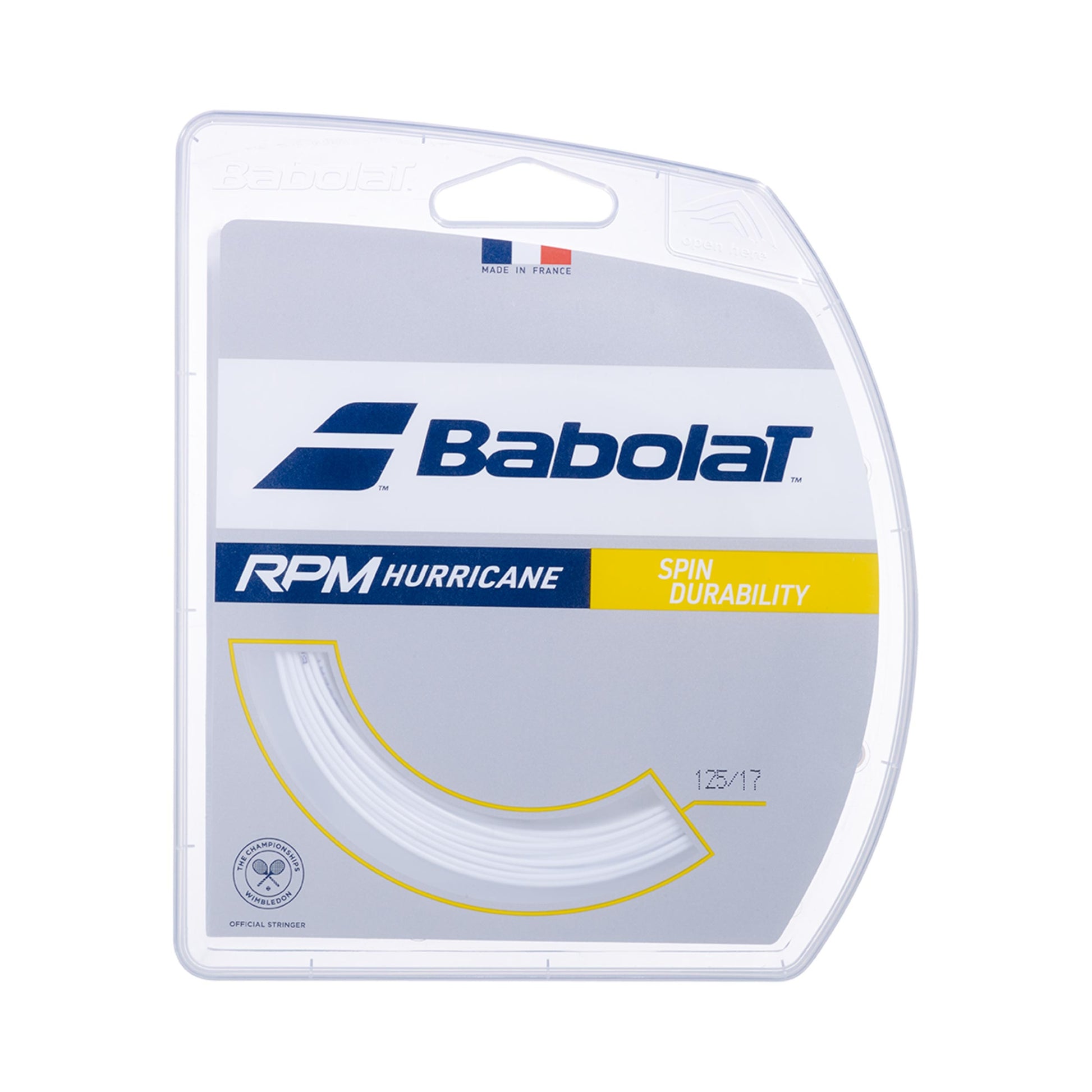 Babolat RPM Hurricane Zestaw Naciągów 12m-Biały