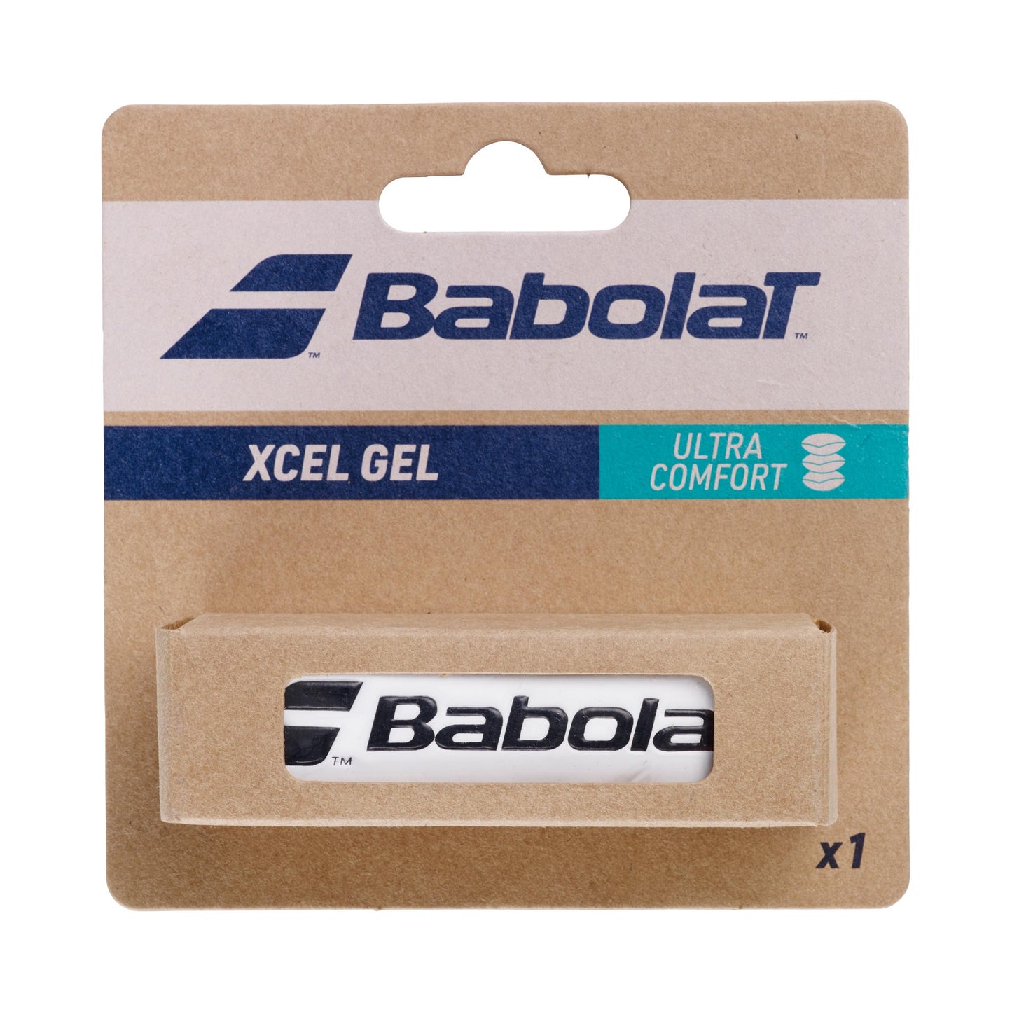 Babolat Xcel Gel Opakowanie 1 Szt.-Biały