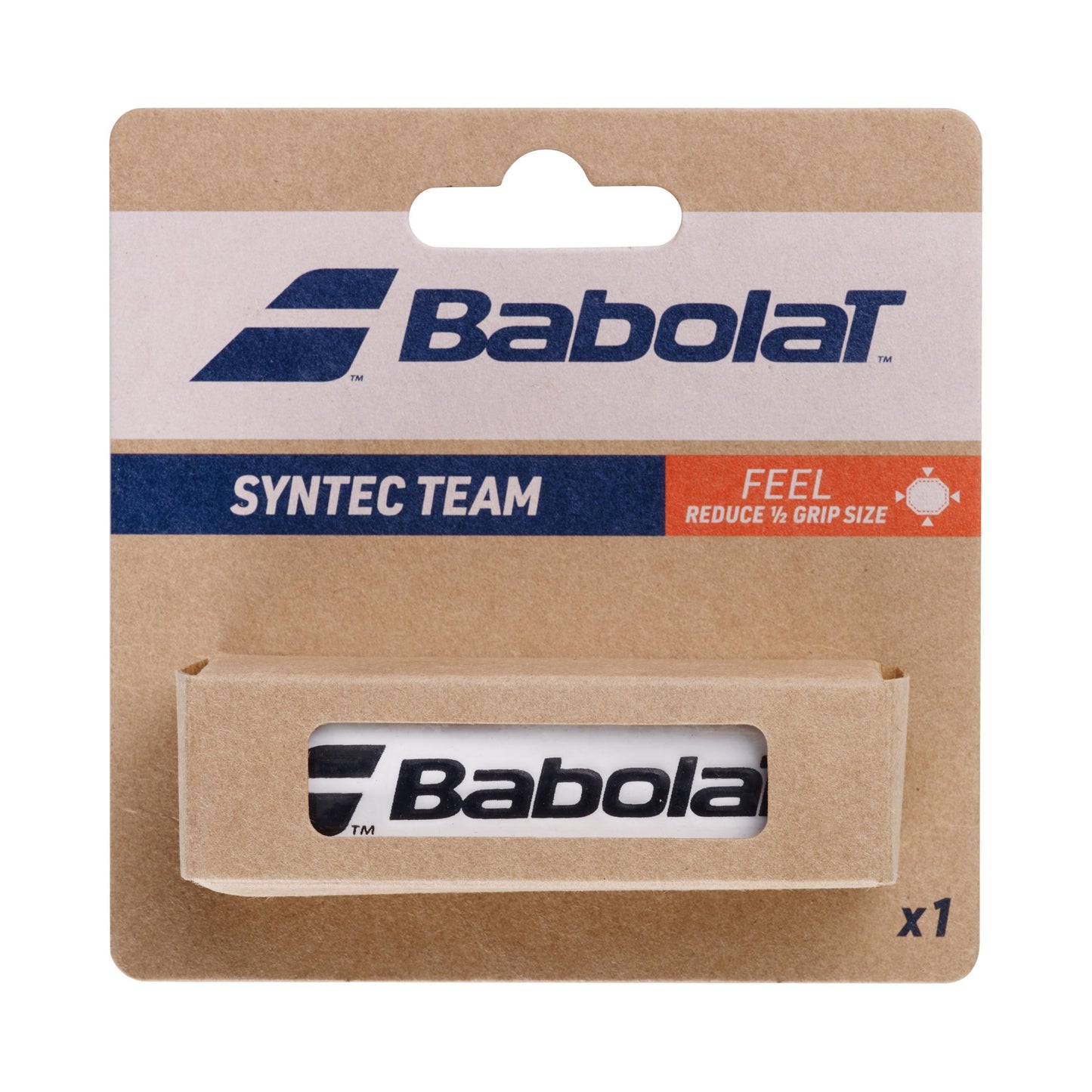 Babolat Team Syntec Team Opakowanie 1 Szt.-Biały