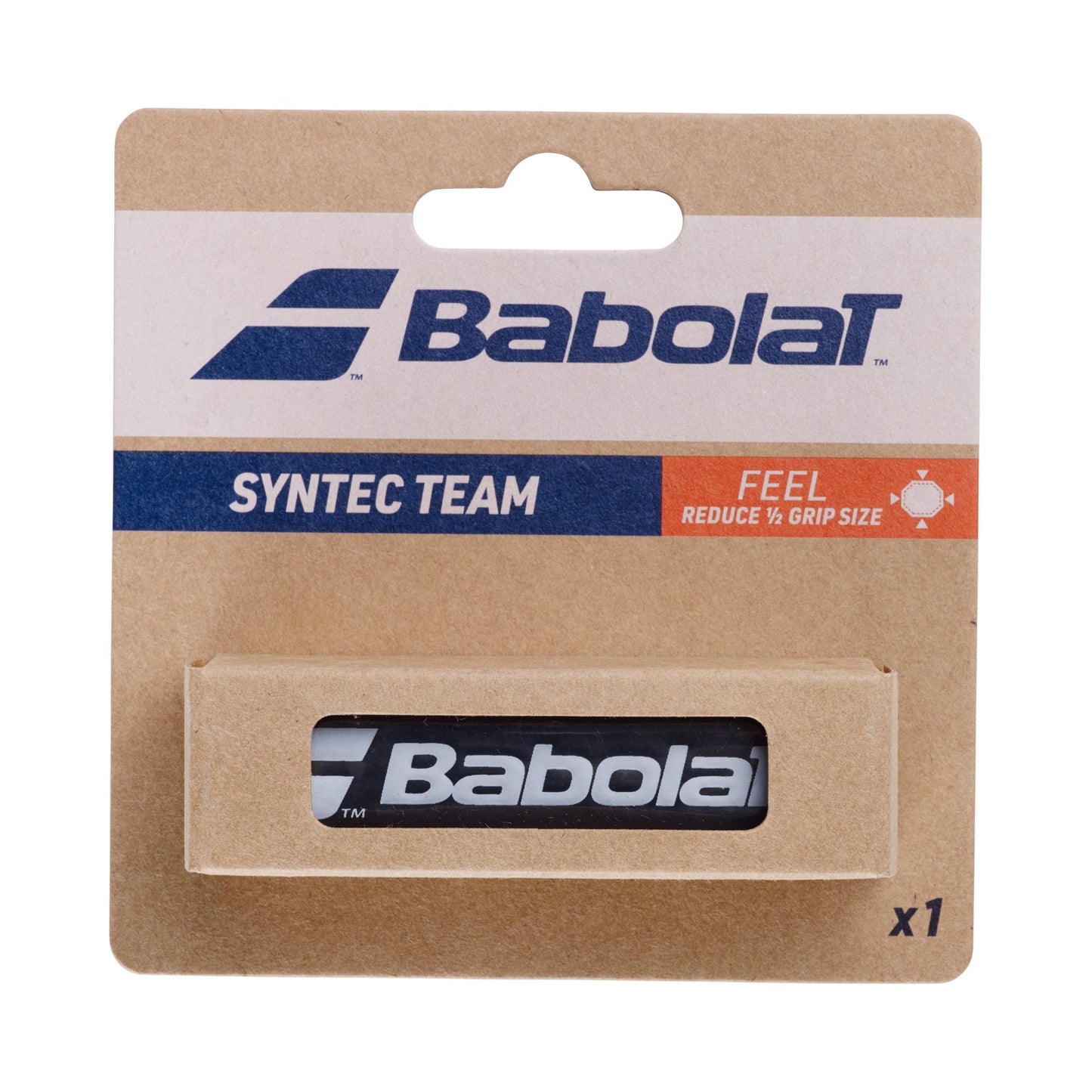 Babolat Team Syntec Team Opakowanie 1 Szt.-Czarny
