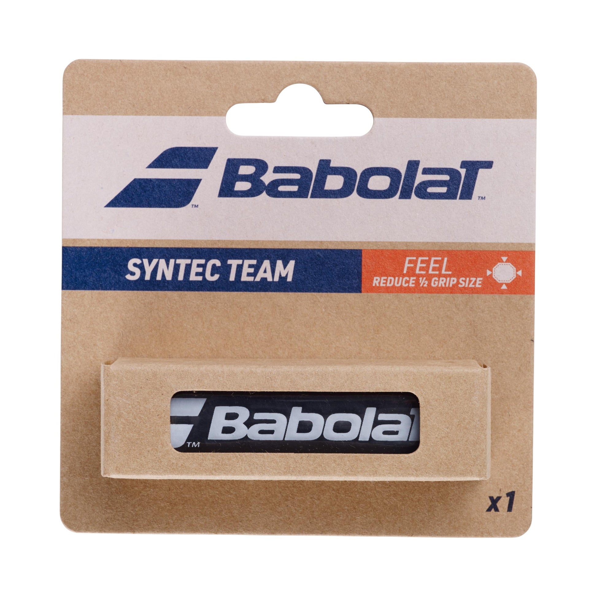 Babolat Team Syntec Team Opakowanie 1 Szt.-Czarny