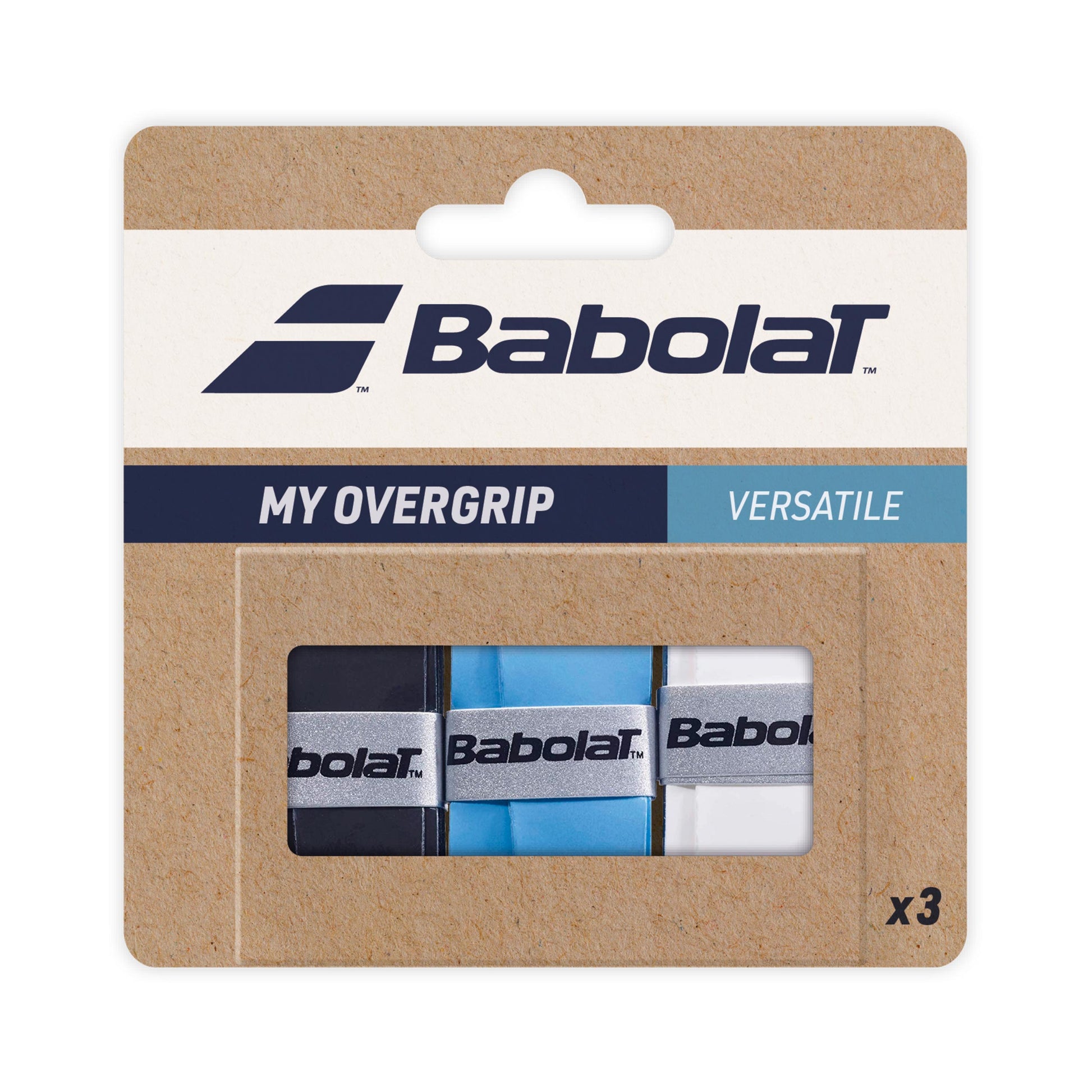 Babolat My Overgrip Opakowanie 3 szt. - czarny, biały