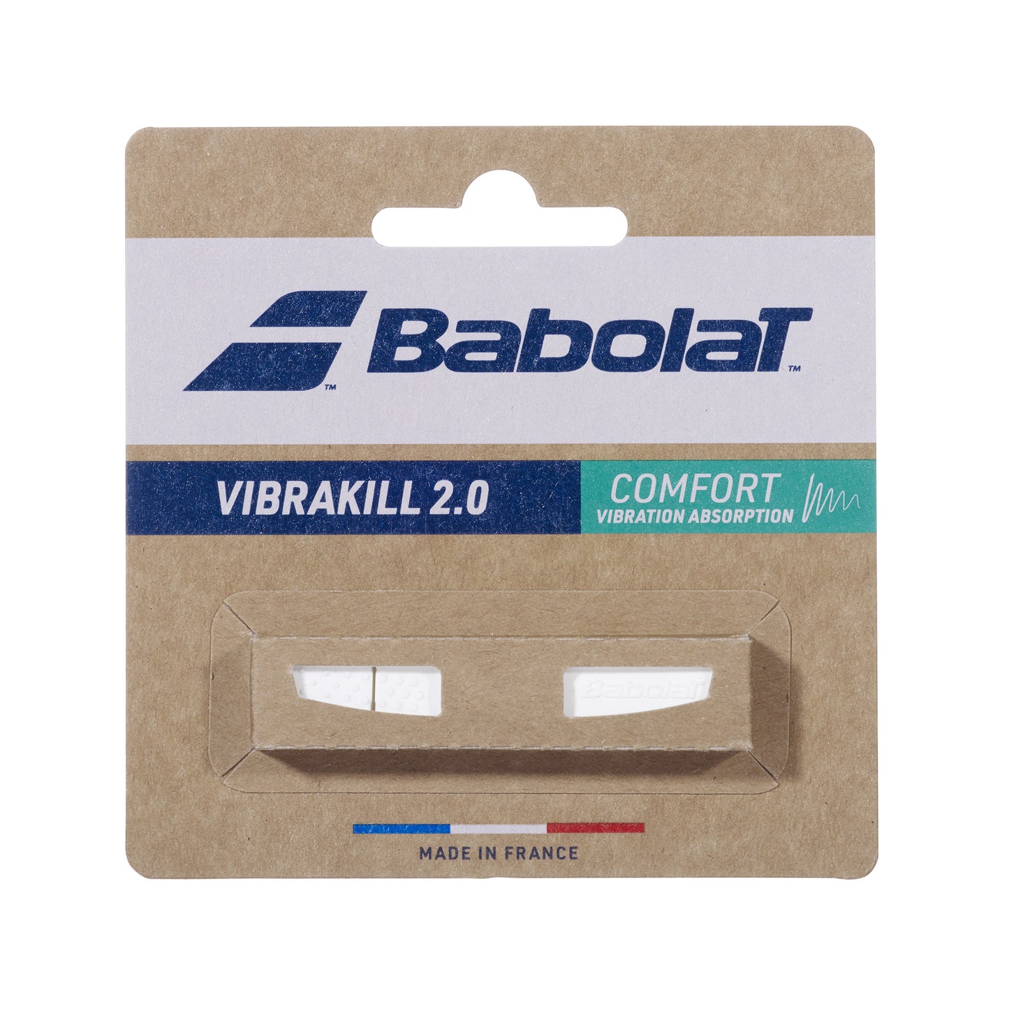 Babolat Vibrakill Amortyzatory Opakowanie 1 szt.-biały