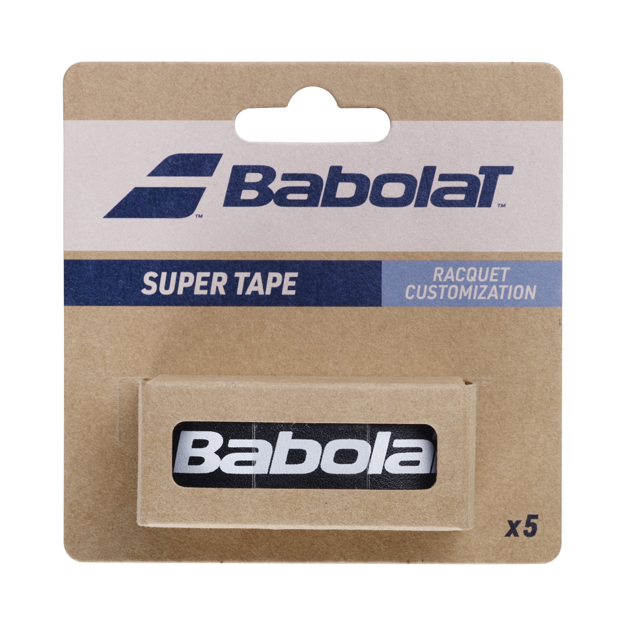 Babolat Super Tape X 5 Taśma Ochronna Ramy-Czarny