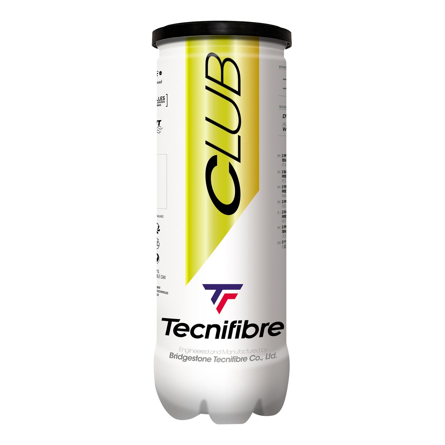 Tecnifibre Club 3er Puszka 3 Szt.